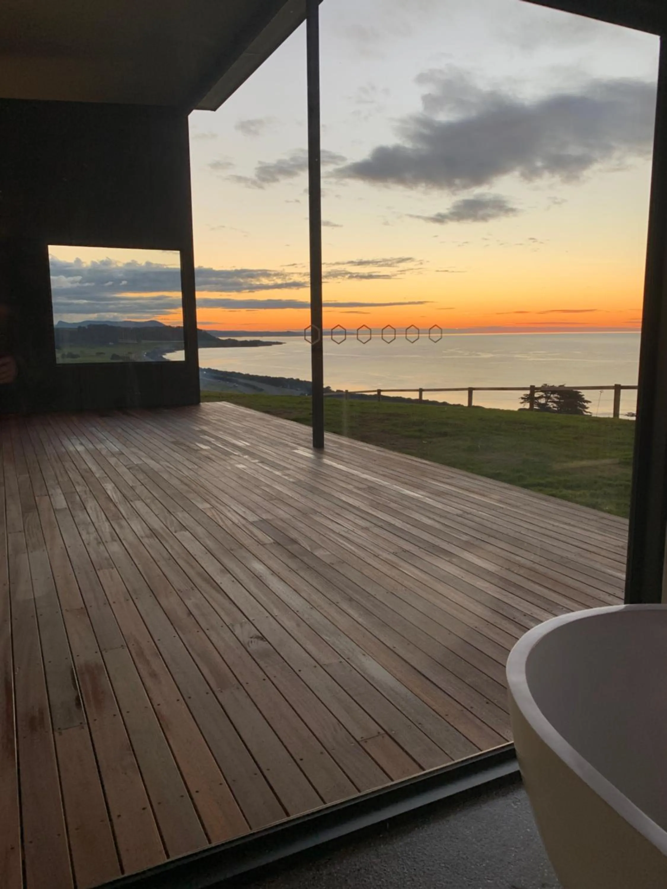 Sea view in The Cove Tasmania