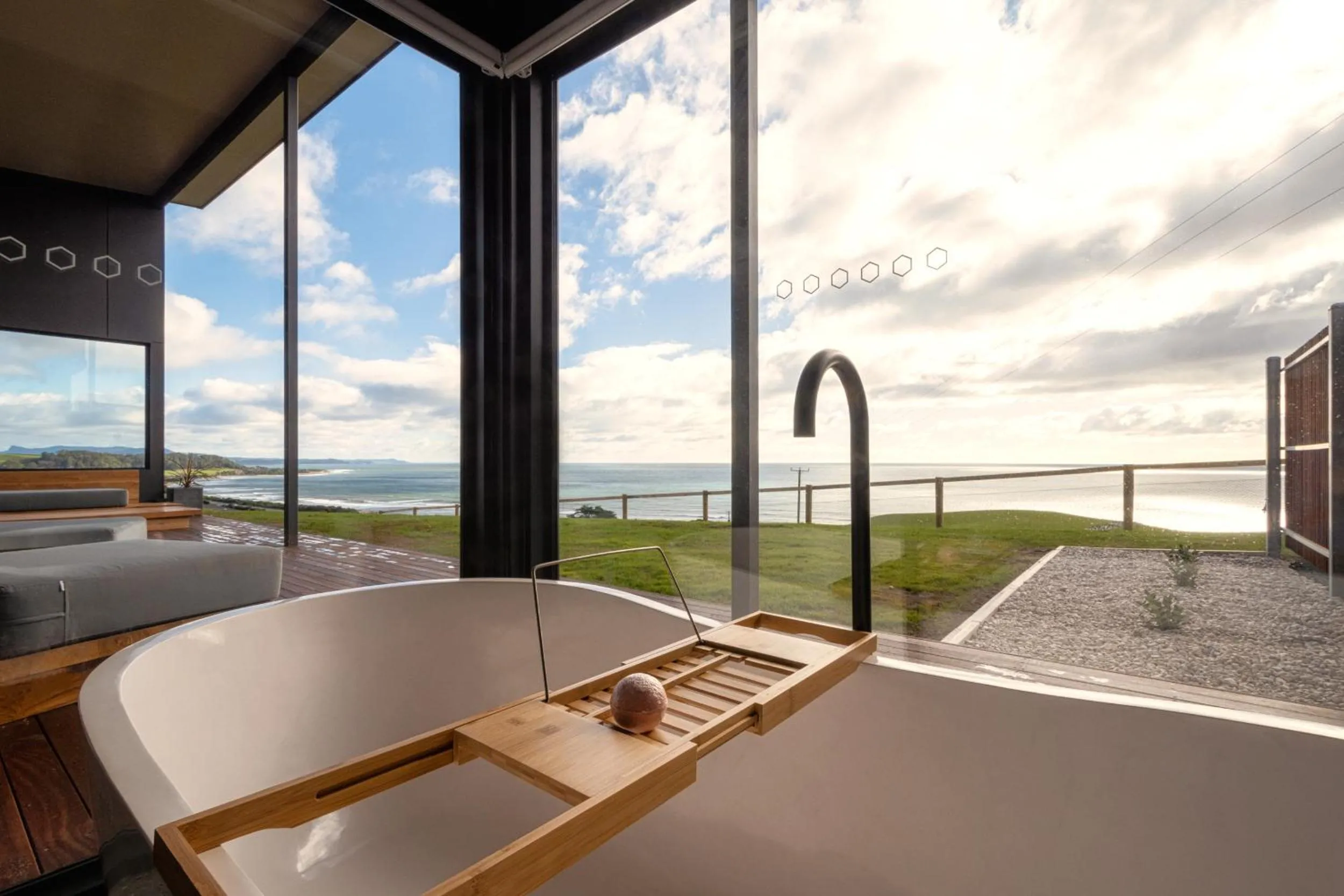 Bathroom in The Cove Tasmania