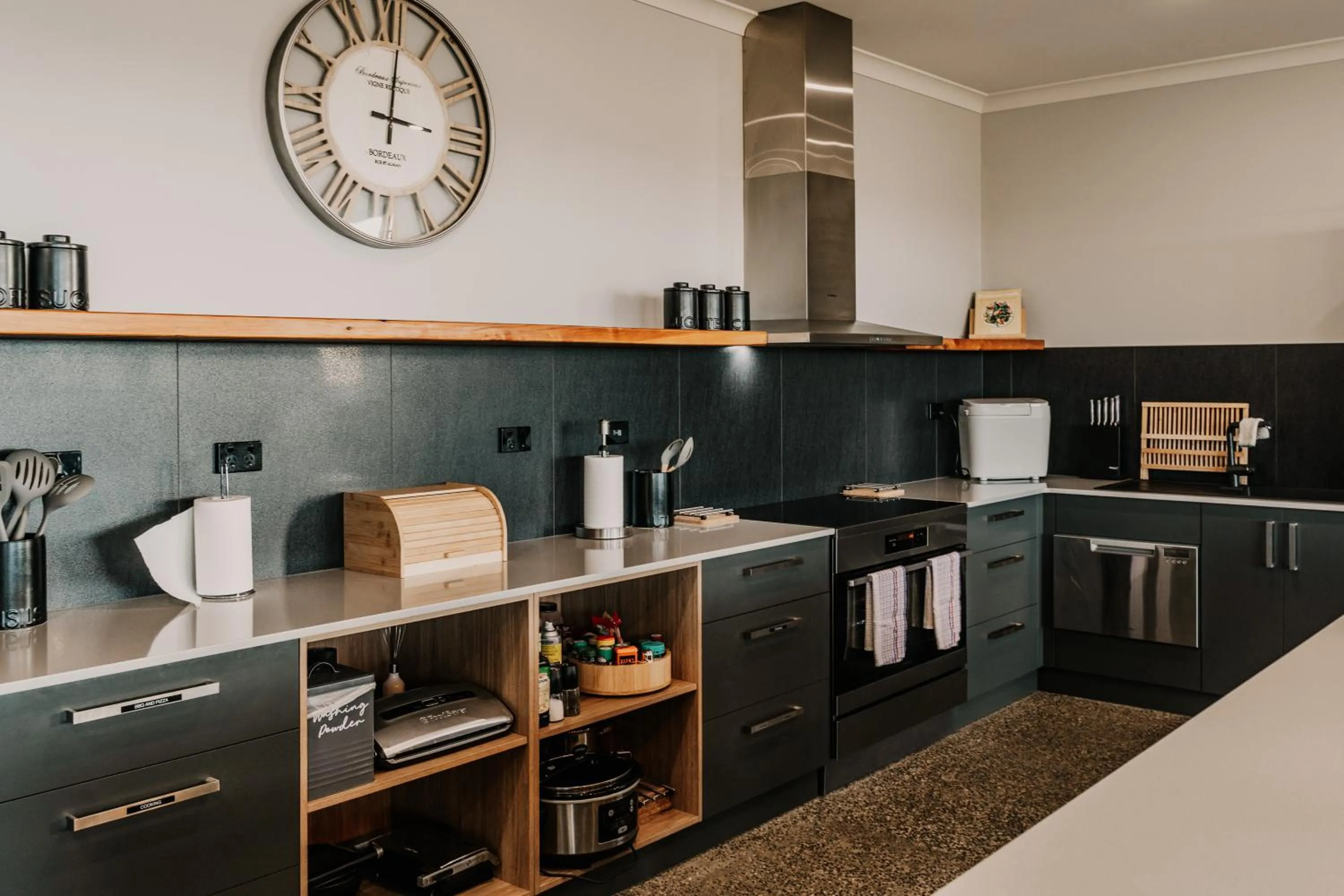 Communal kitchen in The Cove Tasmania