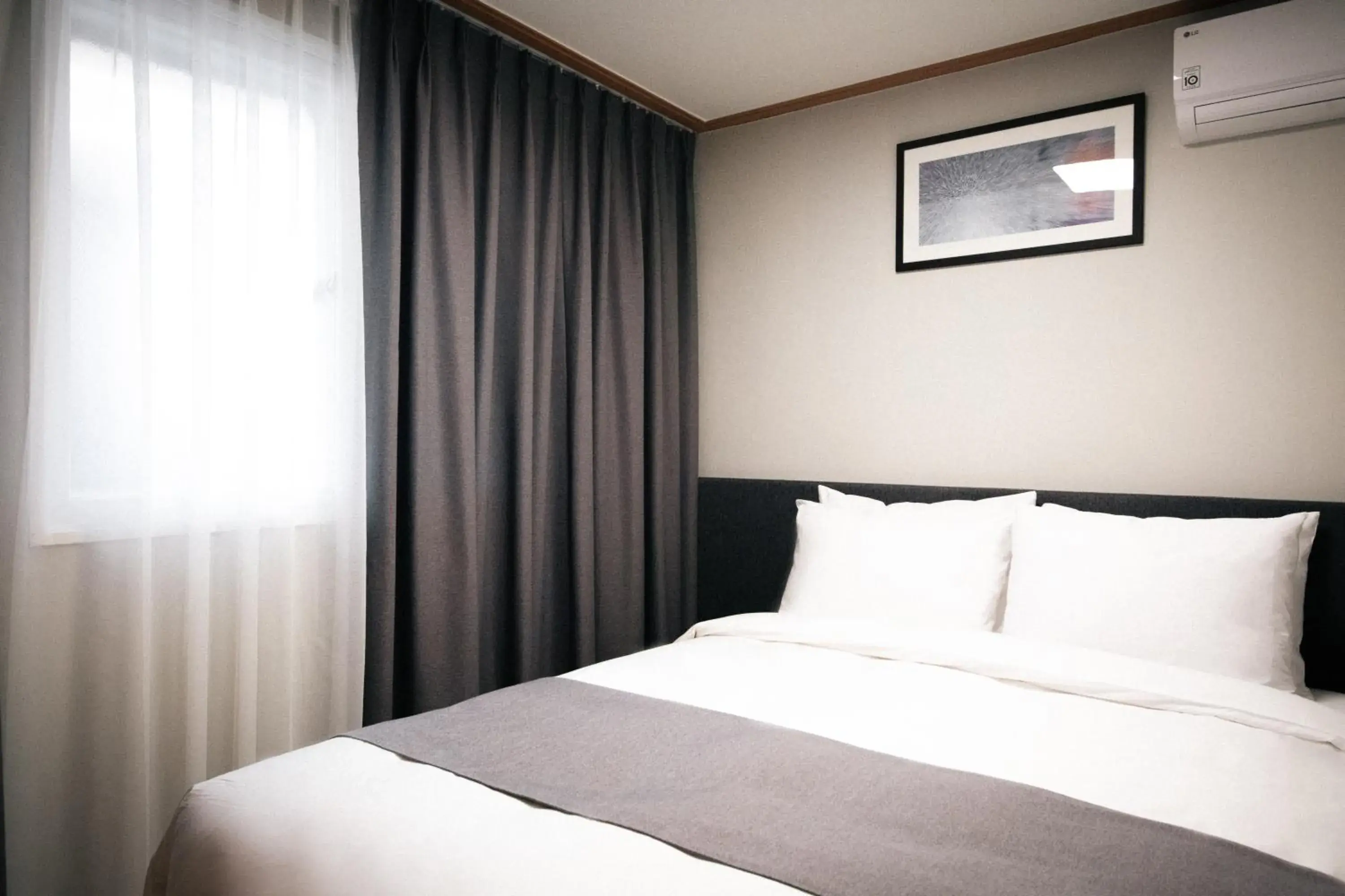 Bed in The N Resort Hotel&Spa YangYang Bed in The N Resort Hotel&Spa YangYang