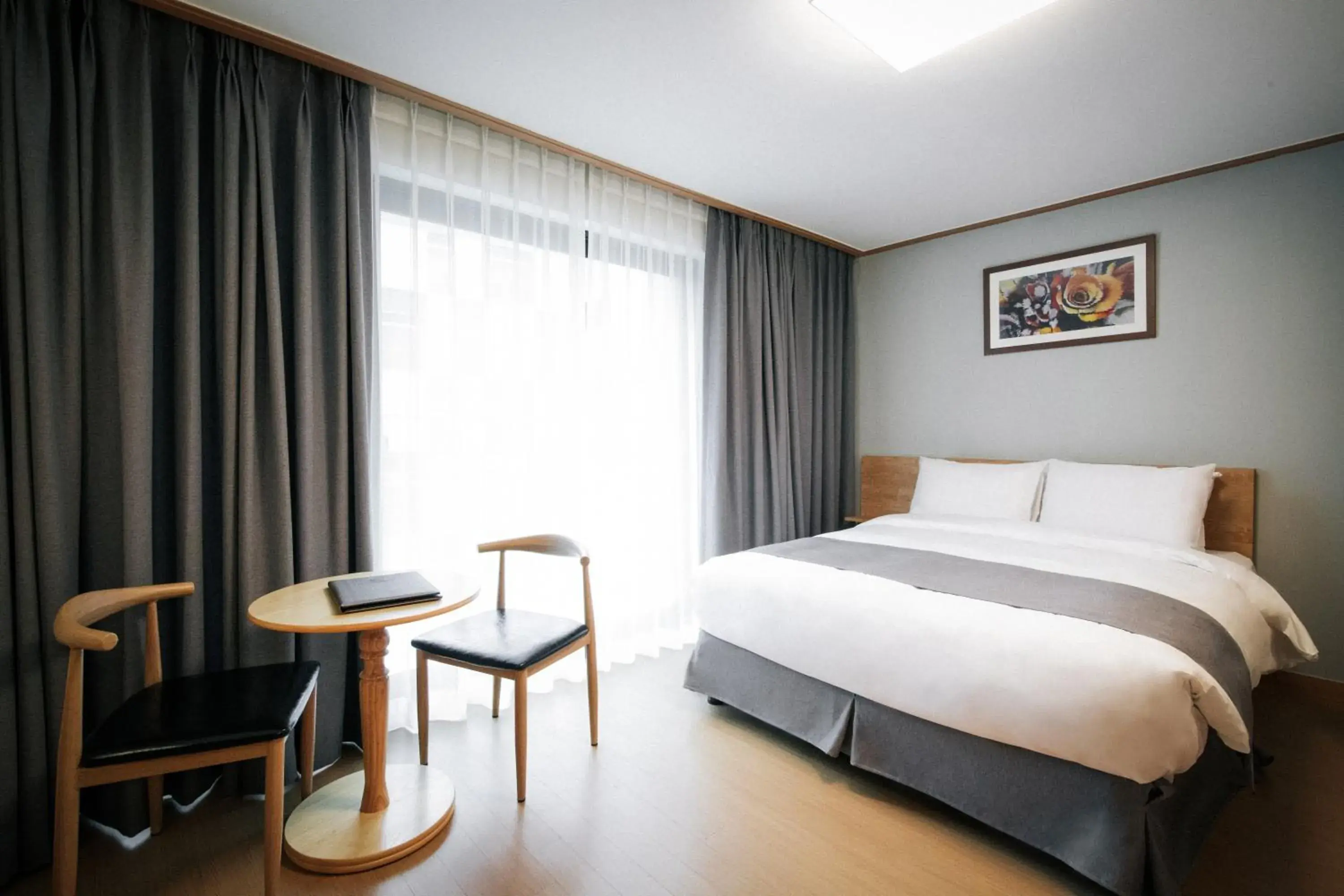 Bed in The N Resort Hotel&Spa YangYang Bed in The N Resort Hotel&Spa YangYang