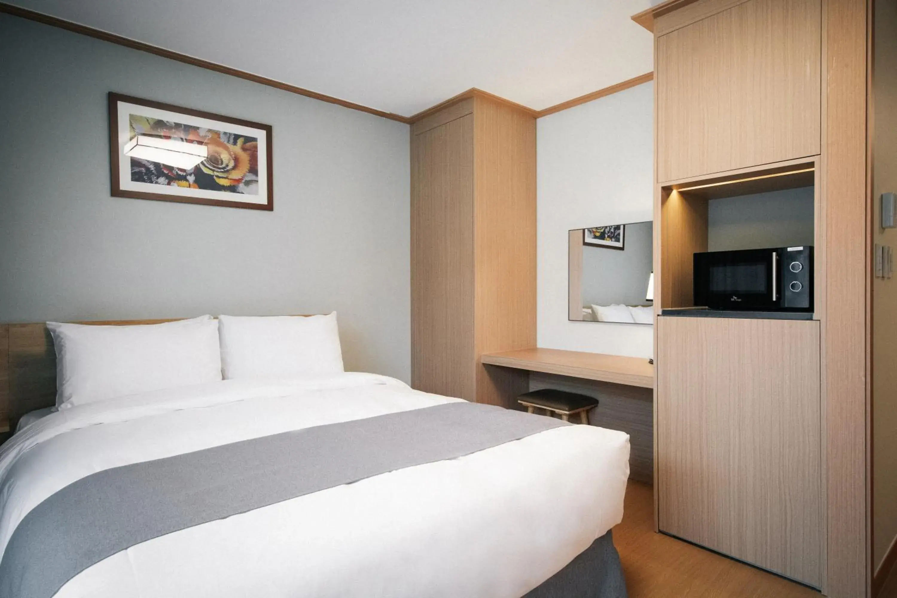 Bed in The N Resort Hotel&Spa YangYang Bed in The N Resort Hotel&Spa YangYang