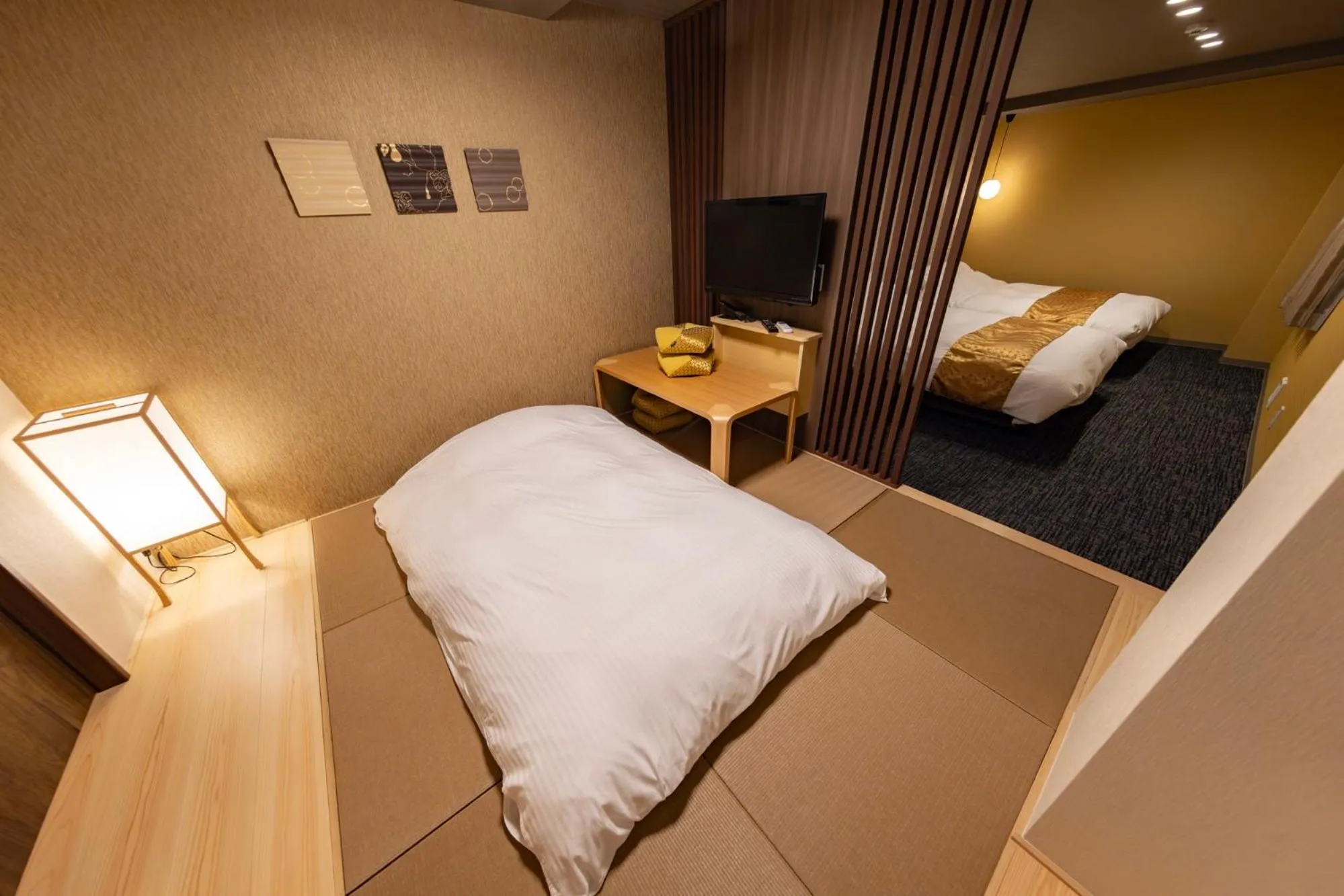 Bedroom, Bed in MADOKA Kyoto station west