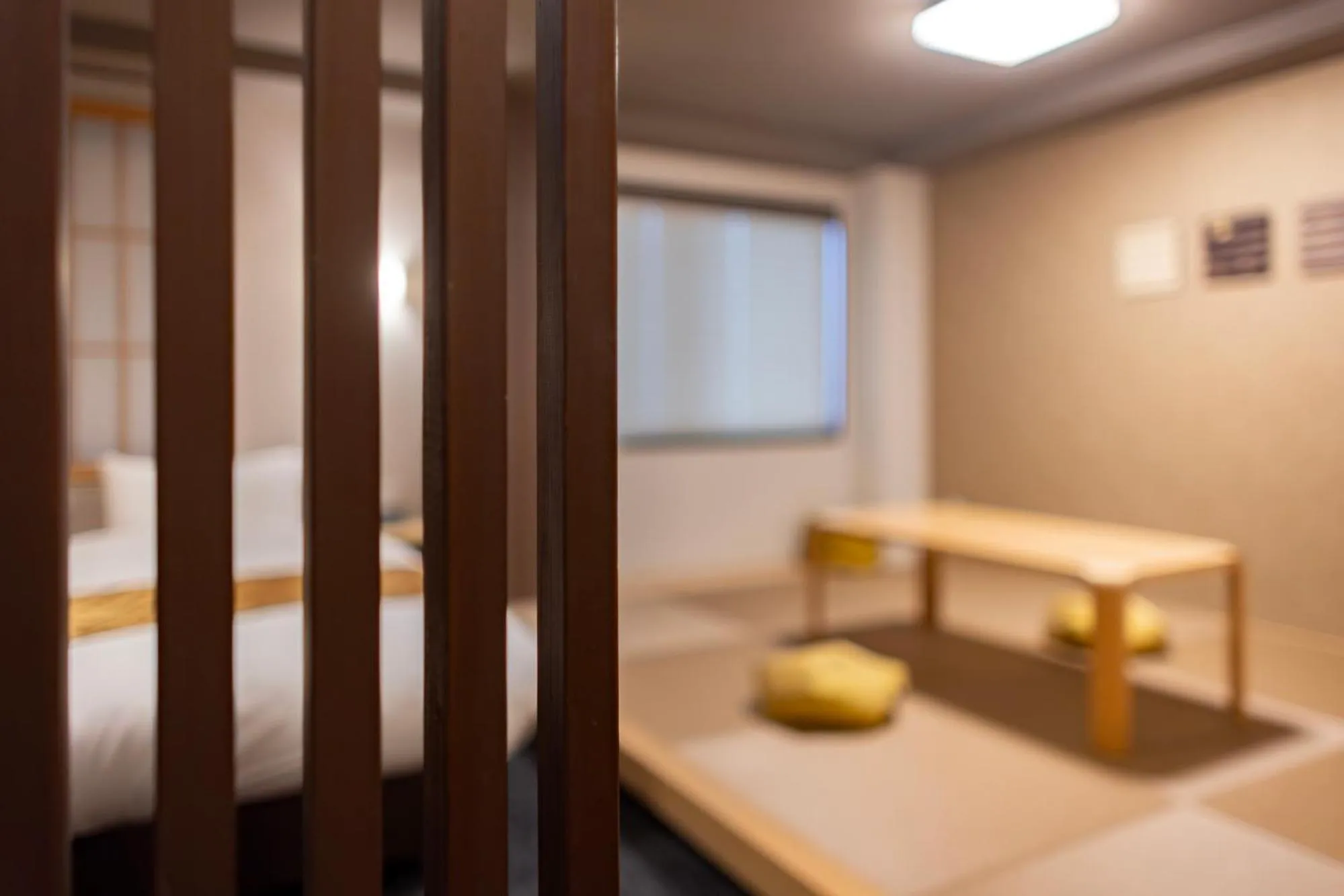 Photo of the whole room, Bed in MADOKA Kyoto station west