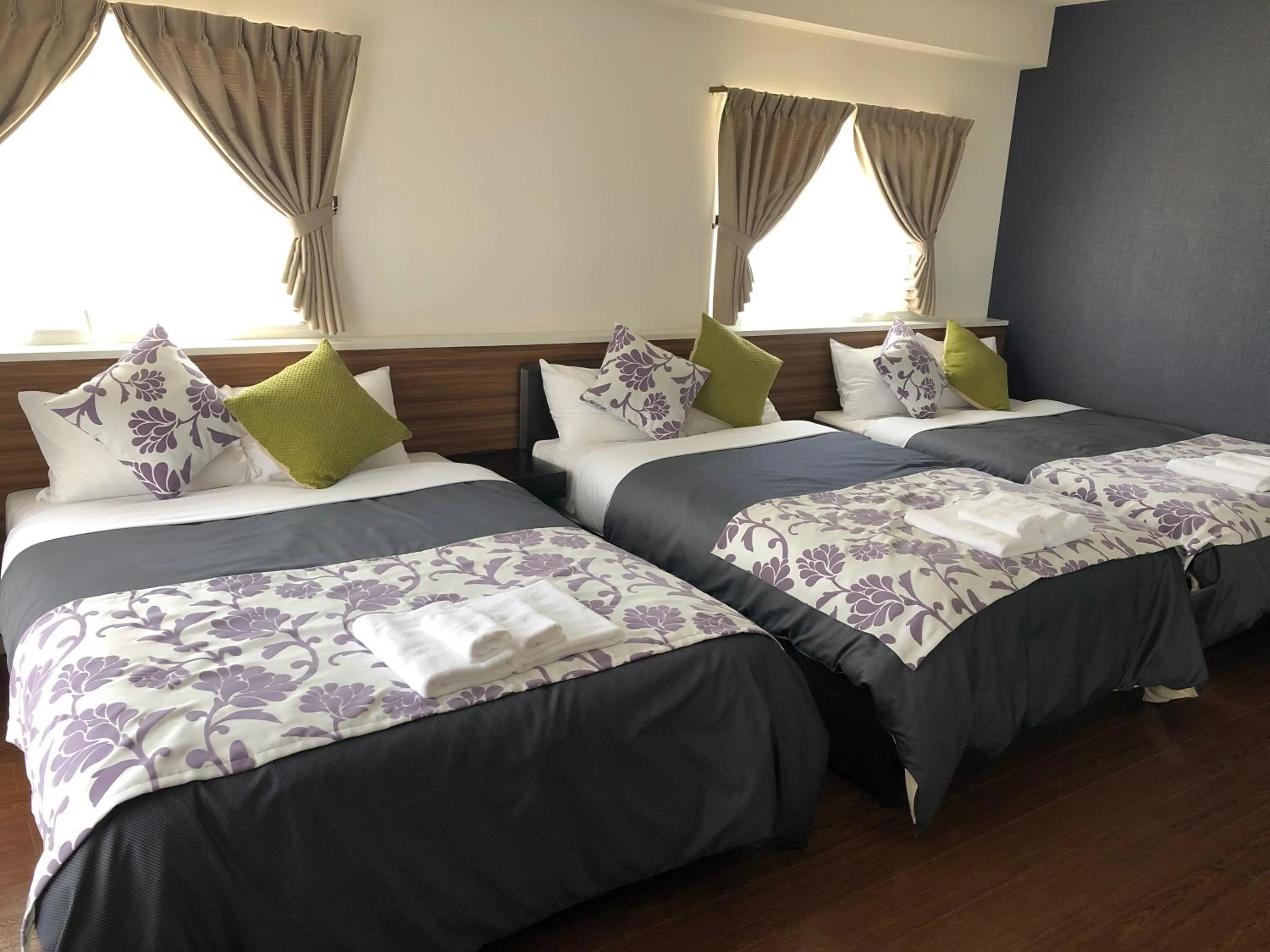 Bed in BiBi Hotel コンベンションベイ