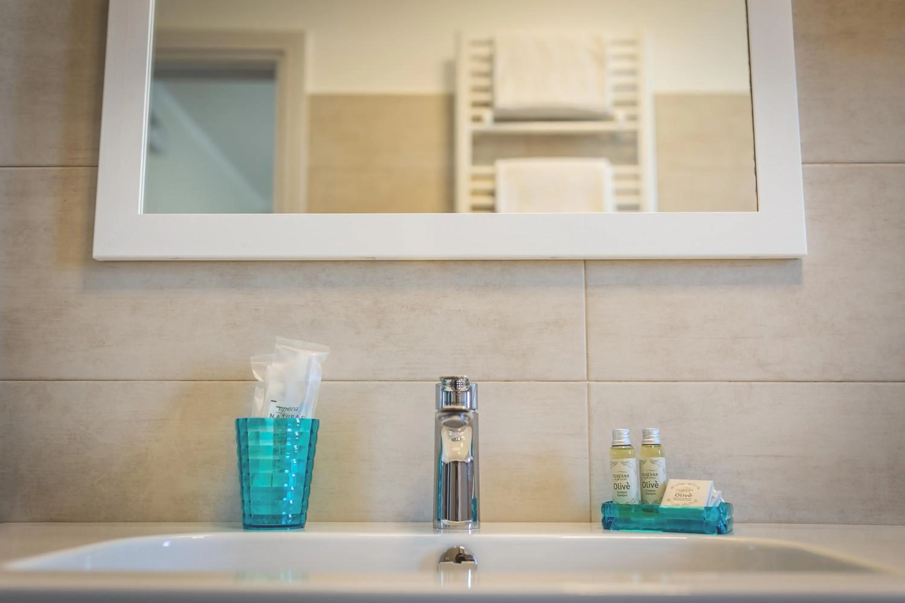 Shower in Hotel Residence Vallecorsa