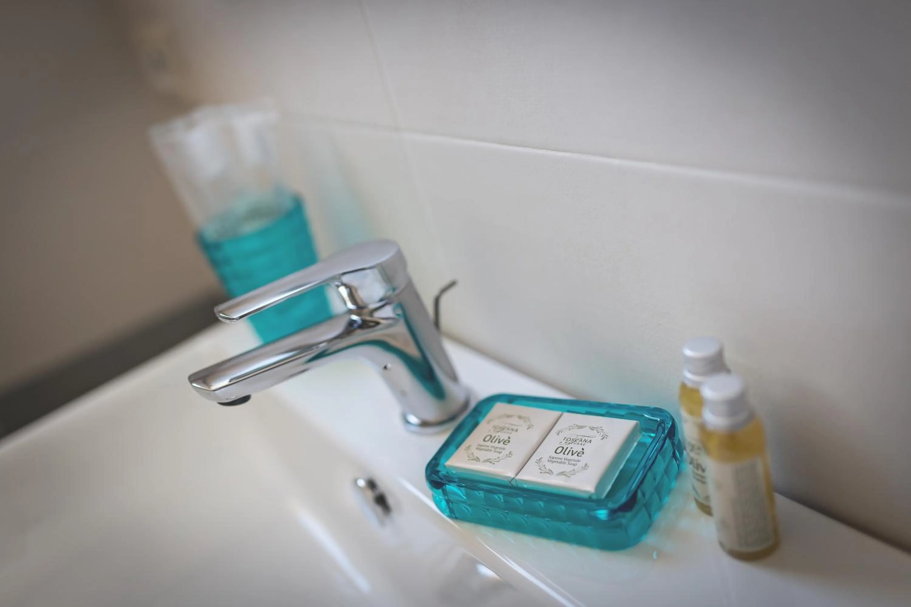 Bathroom in Hotel Residence Vallecorsa