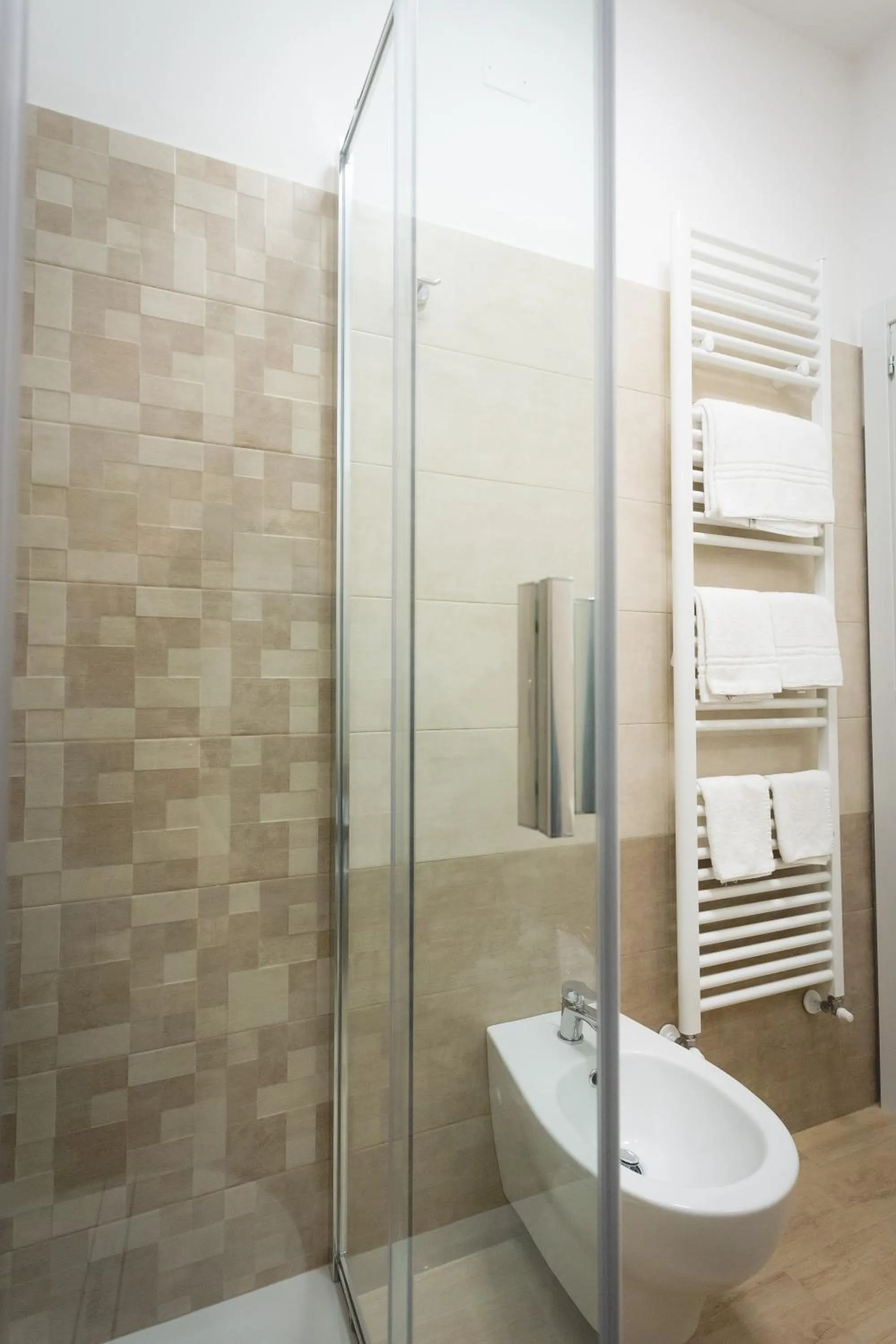 Shower in Hotel Residence Vallecorsa