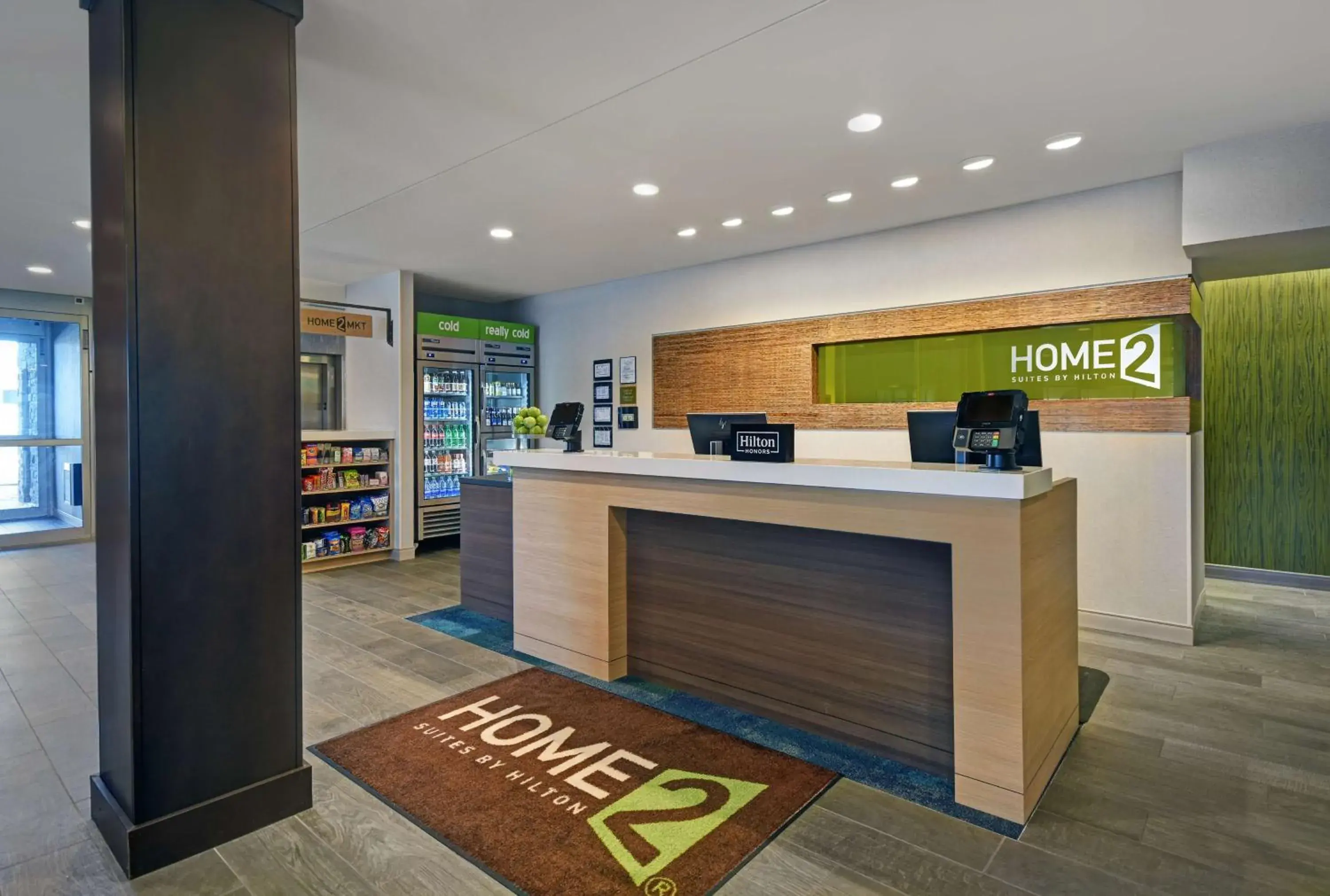 Lobby or reception in Home2 Suites By Hilton Columbus Lobby or reception in Home2 Suites By Hilton Columbus