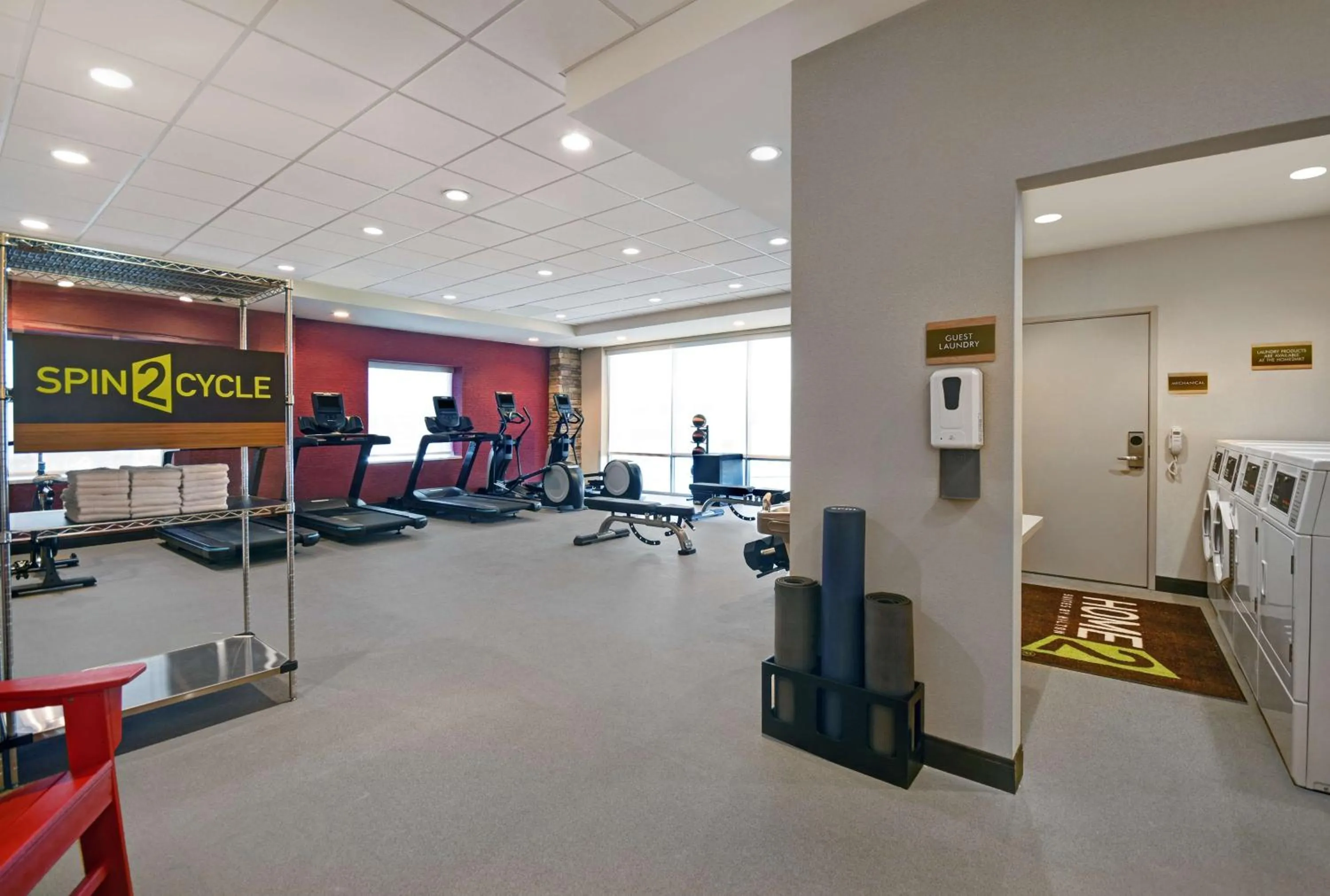 Fitness centre/facilities in Home2 Suites By Hilton Columbus