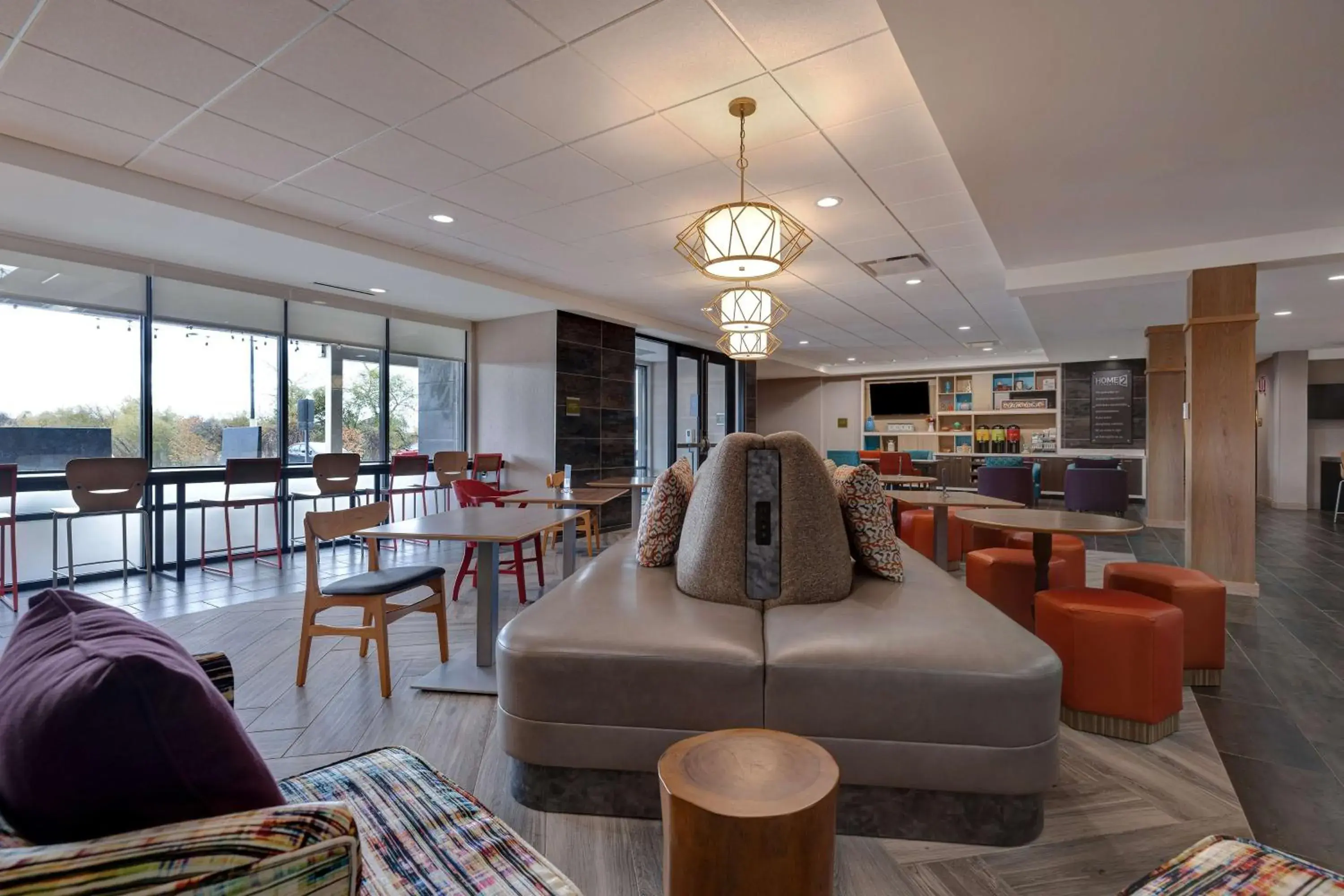 Lobby or reception in Home2 Suites By Hilton DeKalb Lobby or reception in Home2 Suites By Hilton DeKalb