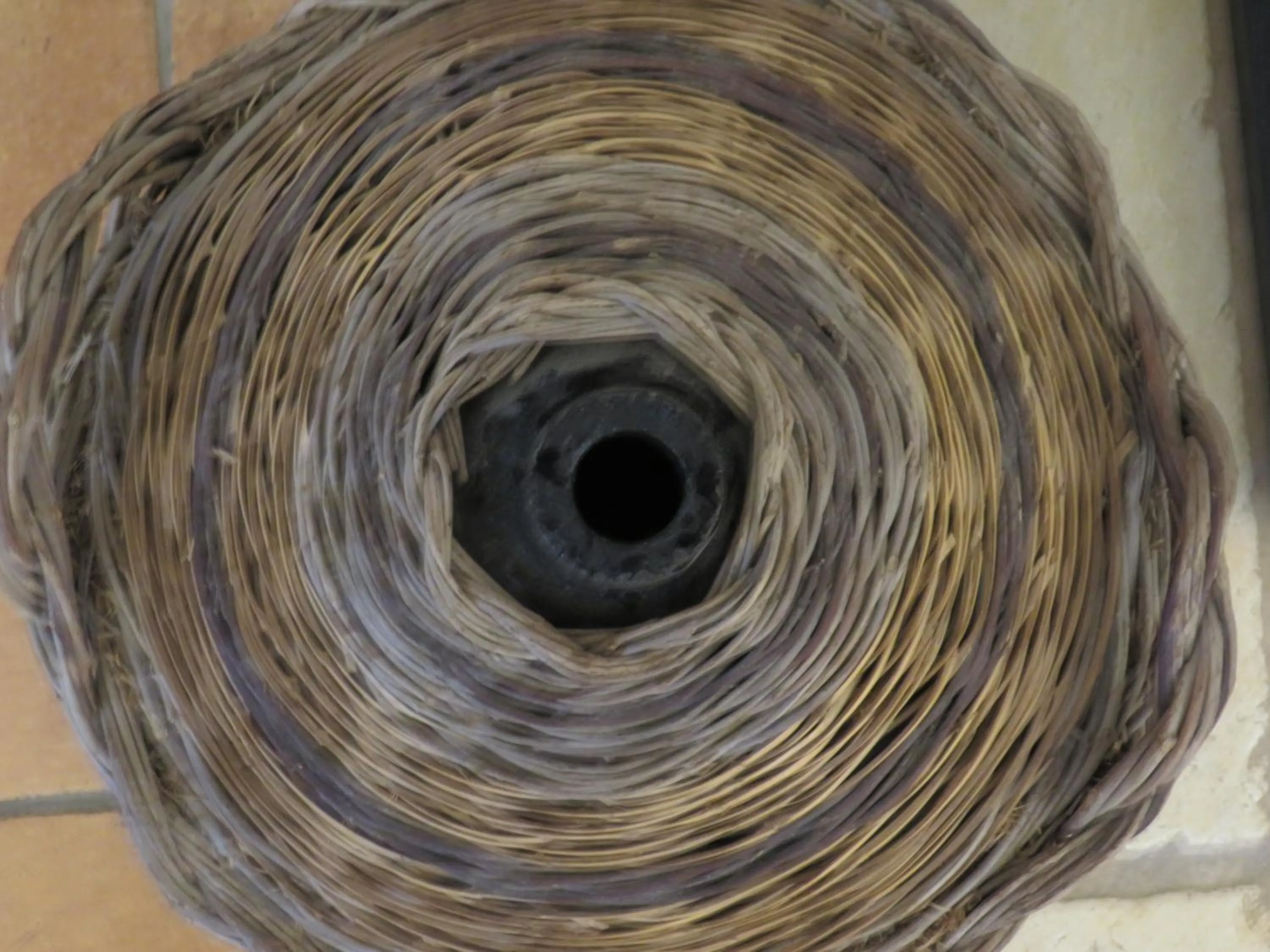 Decorative detail in Masseria Borgo Santuri