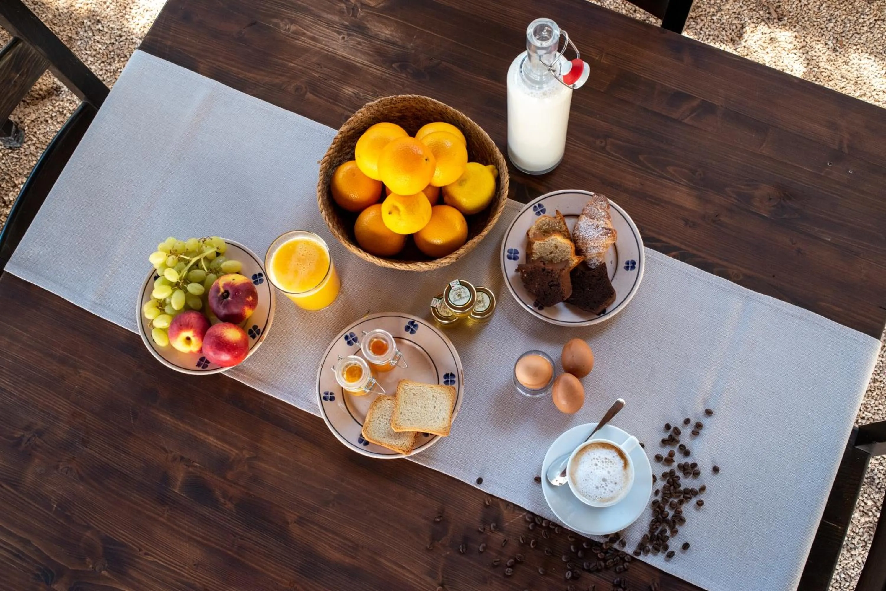 Breakfast in Masseria Borgo Santuri