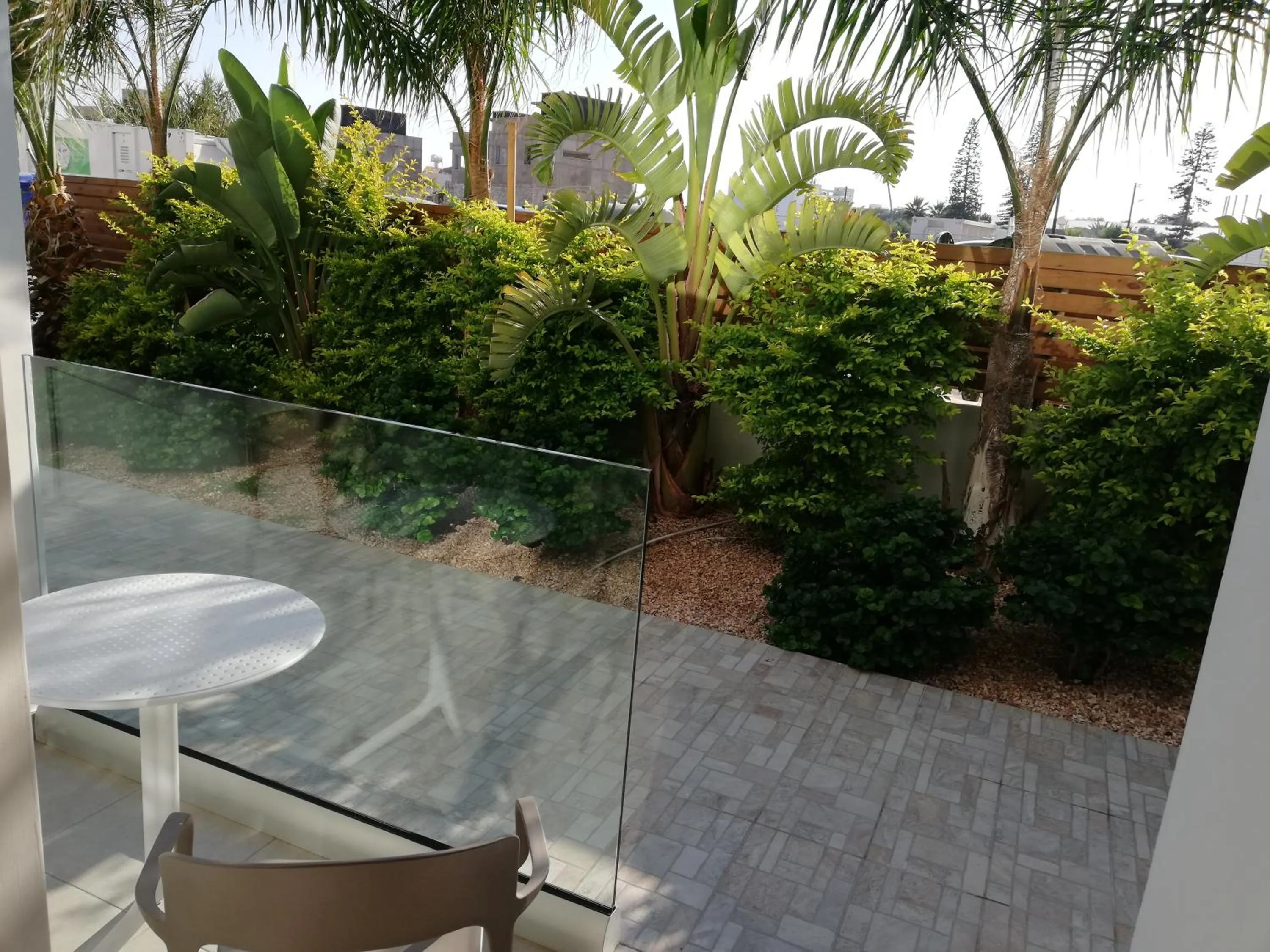 Garden in JOY Hotel Apts