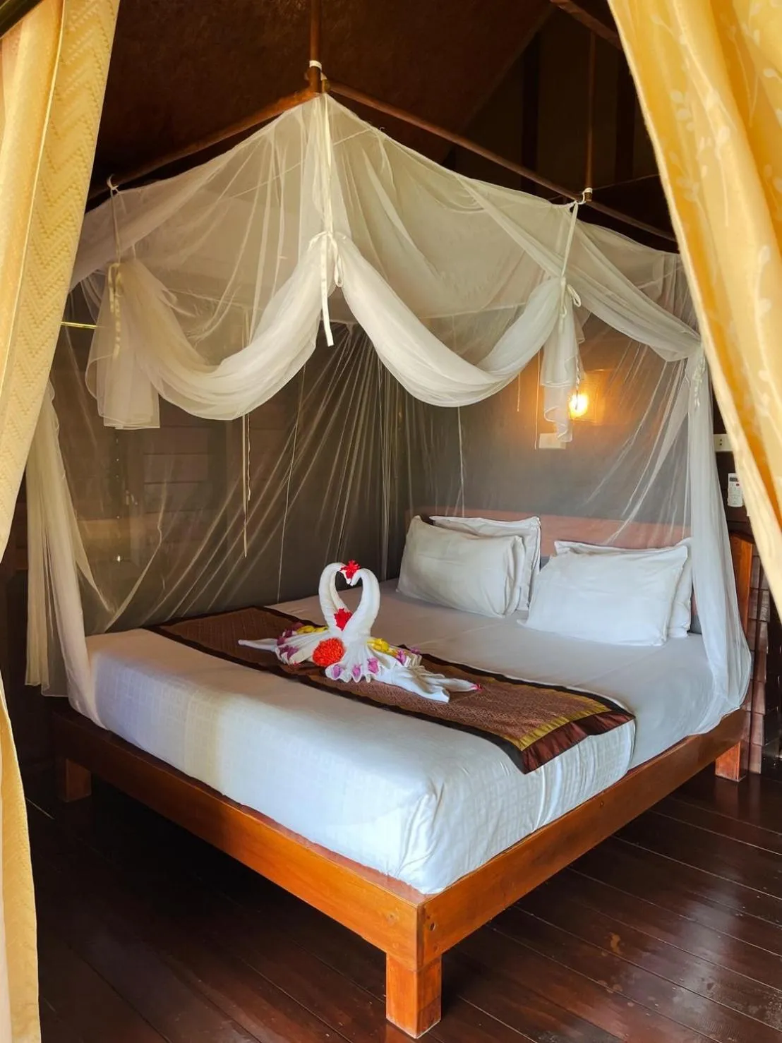 Bedroom, Bed in Hillhouse - Koh Yao Noi