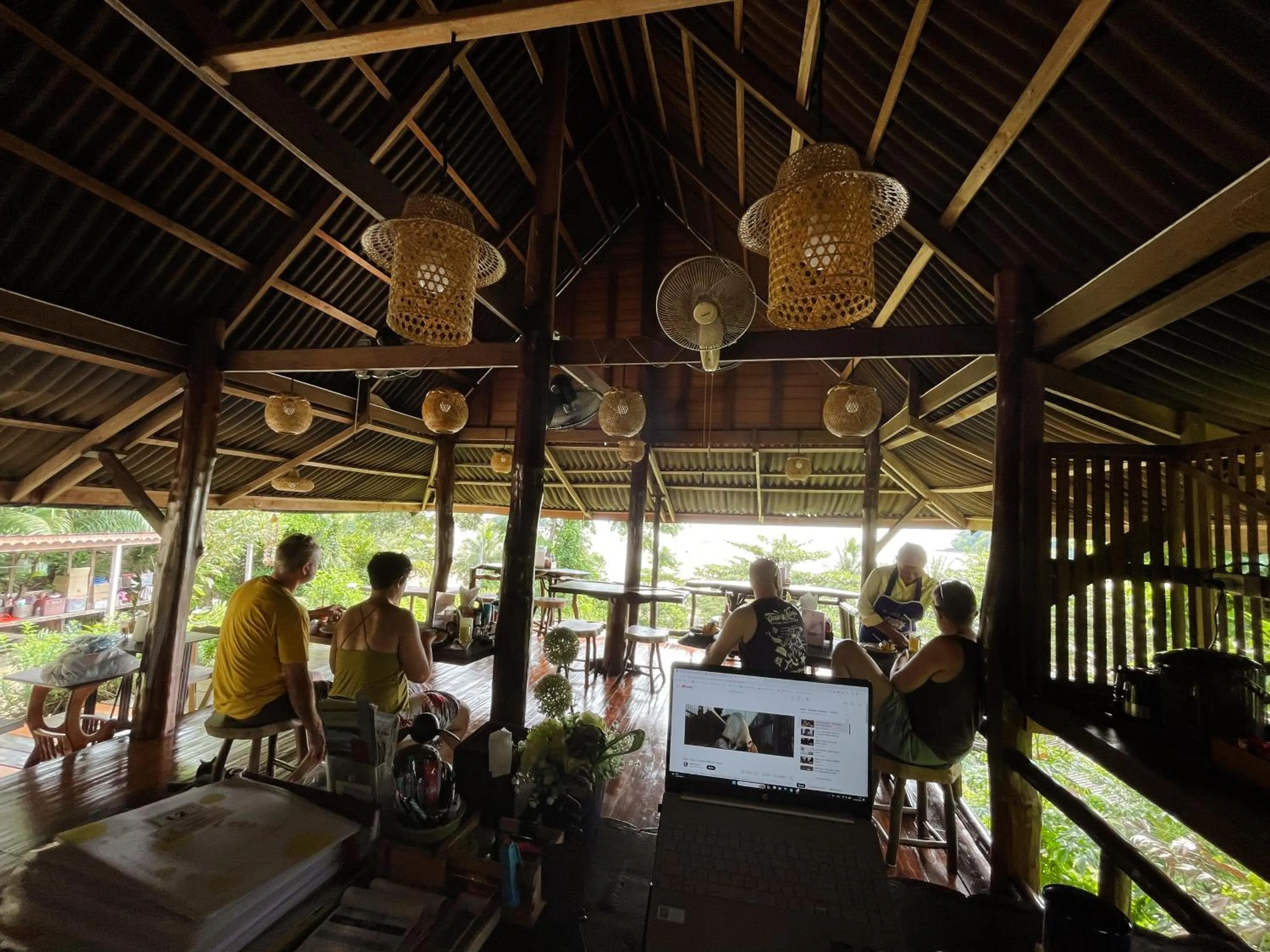 Seating area in Hillhouse - Koh Yao Noi