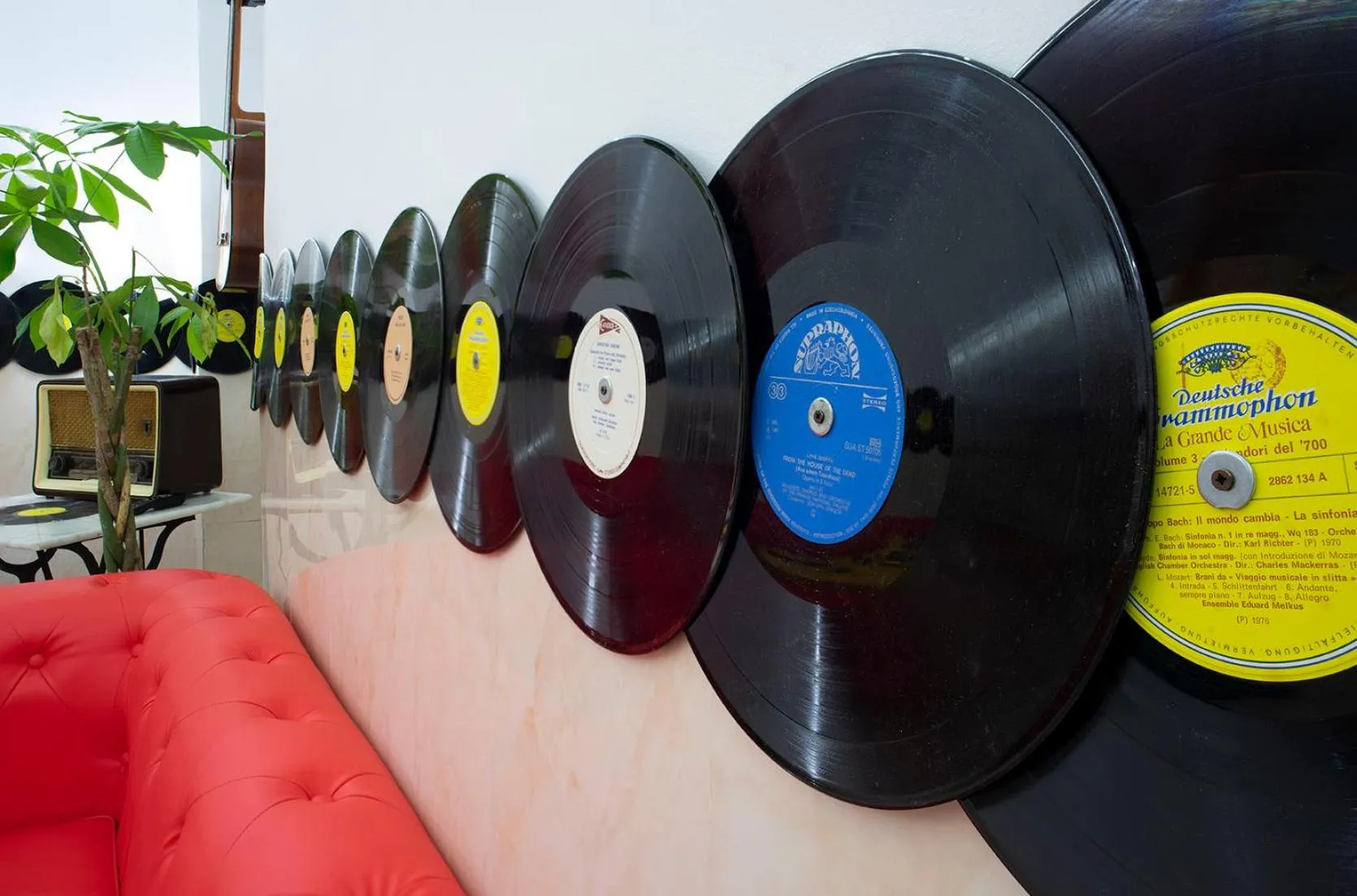 Lobby or reception in Red and Blues Music Hotel Genova