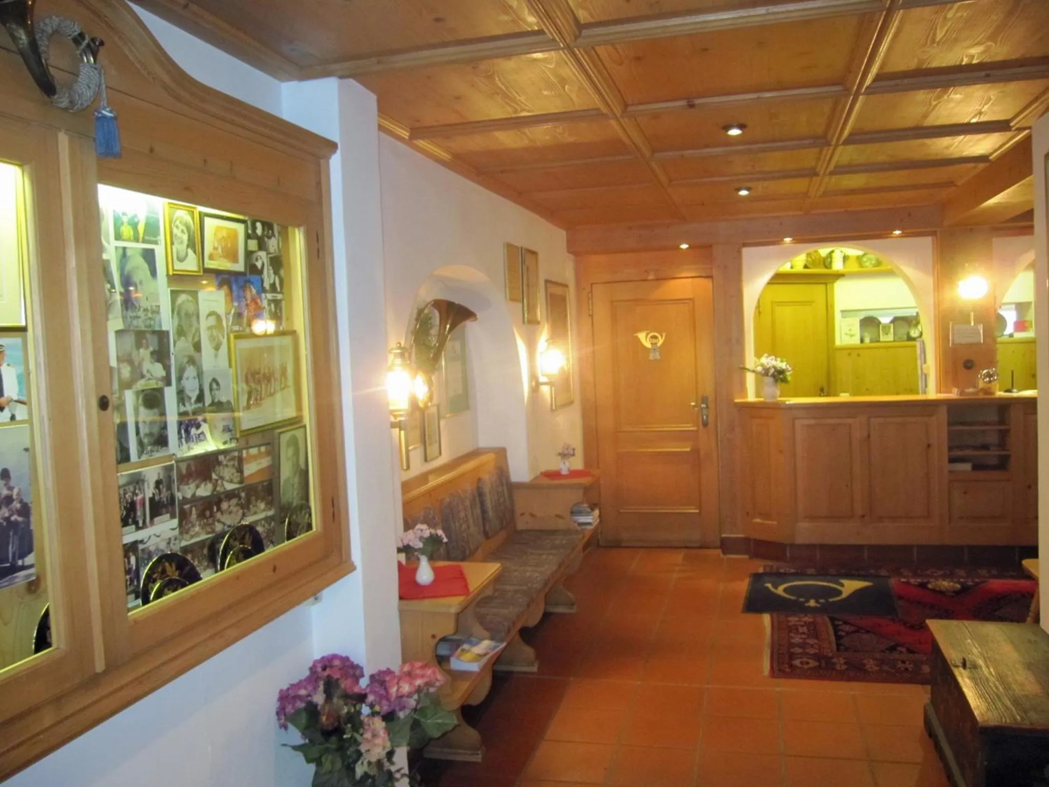 Lobby or reception in Hotel zur Post