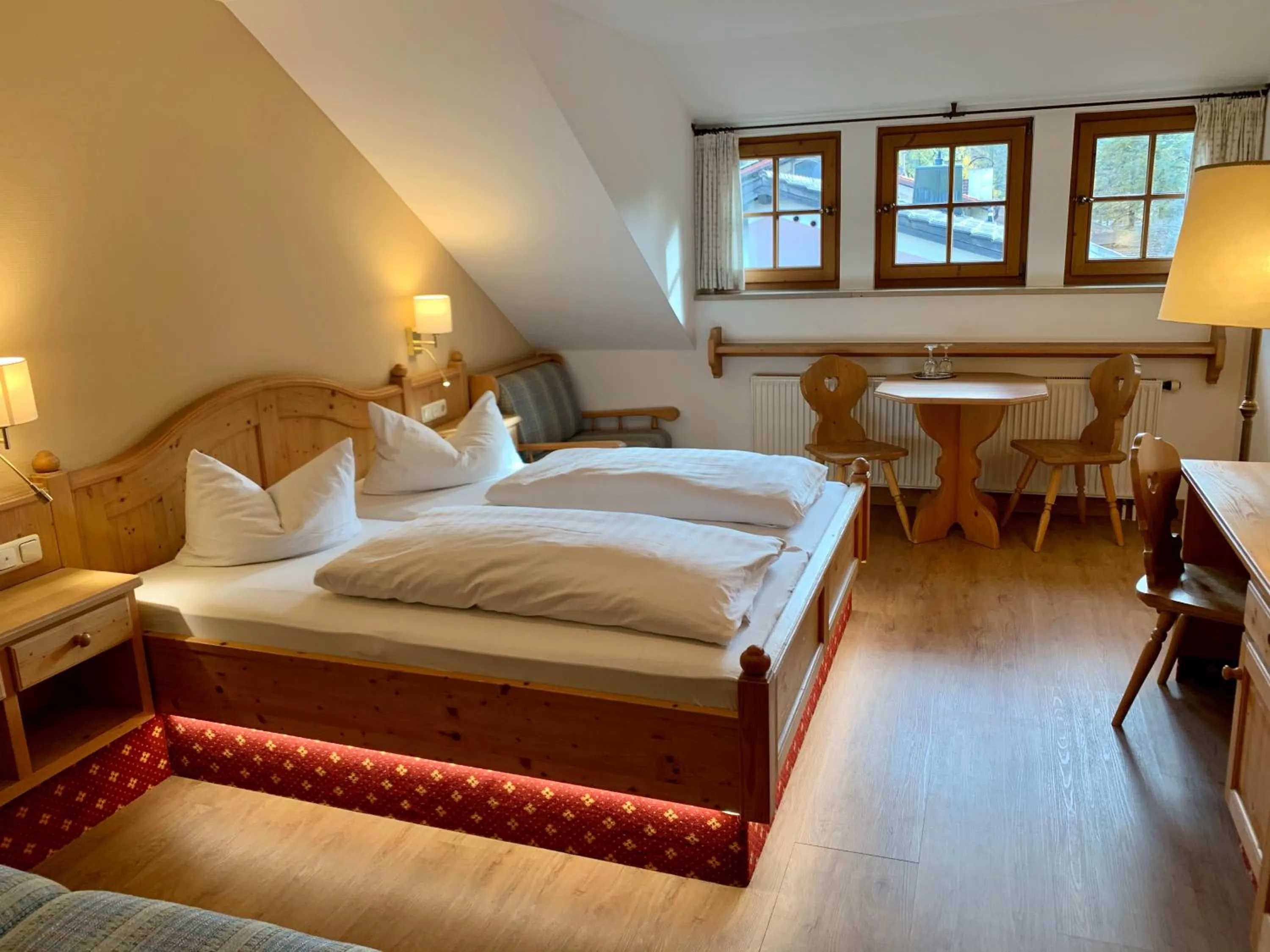 Photo of the whole room, Bed in Hotel zur Post