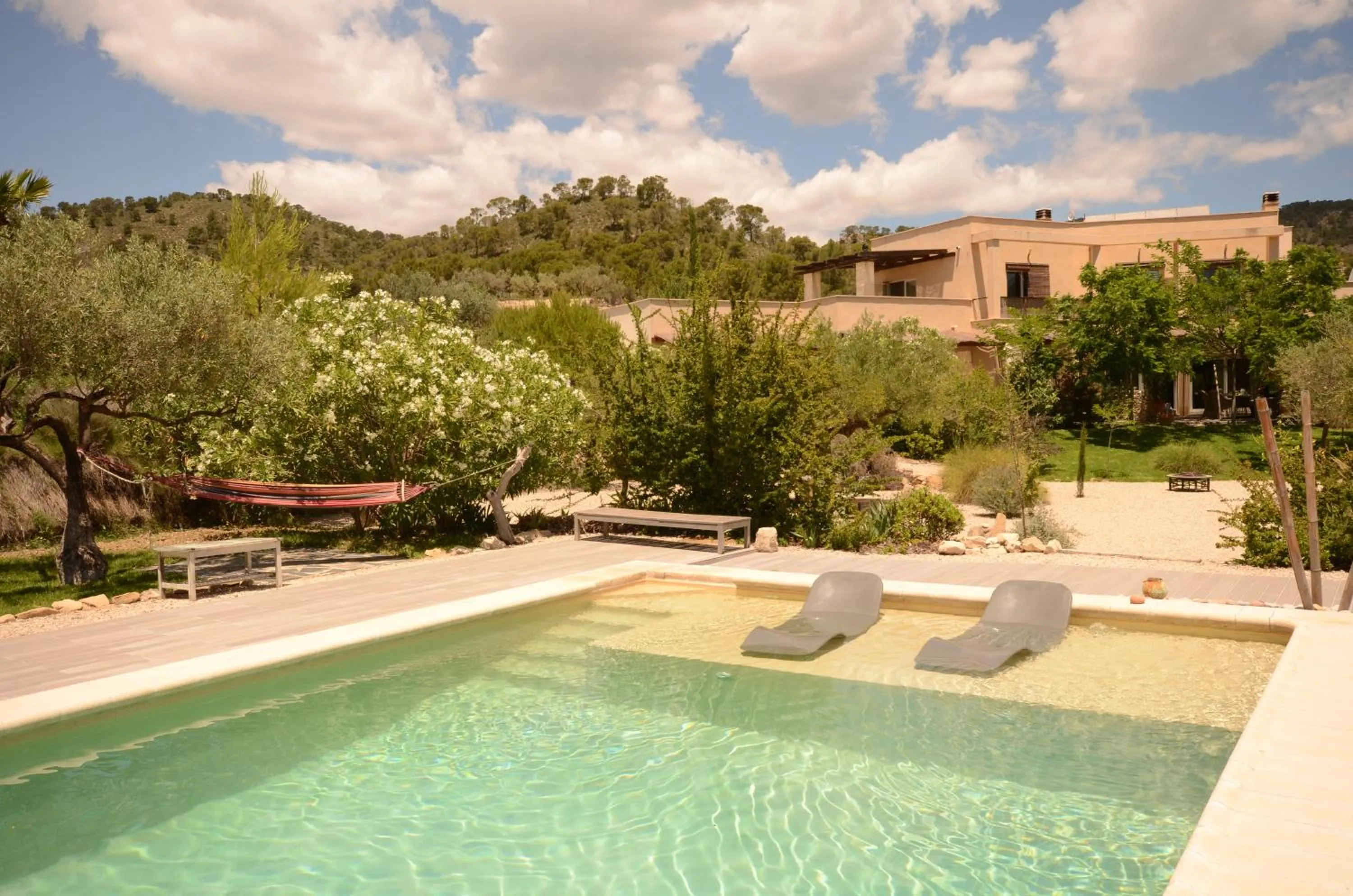 Swimming pool in El Pao Spa