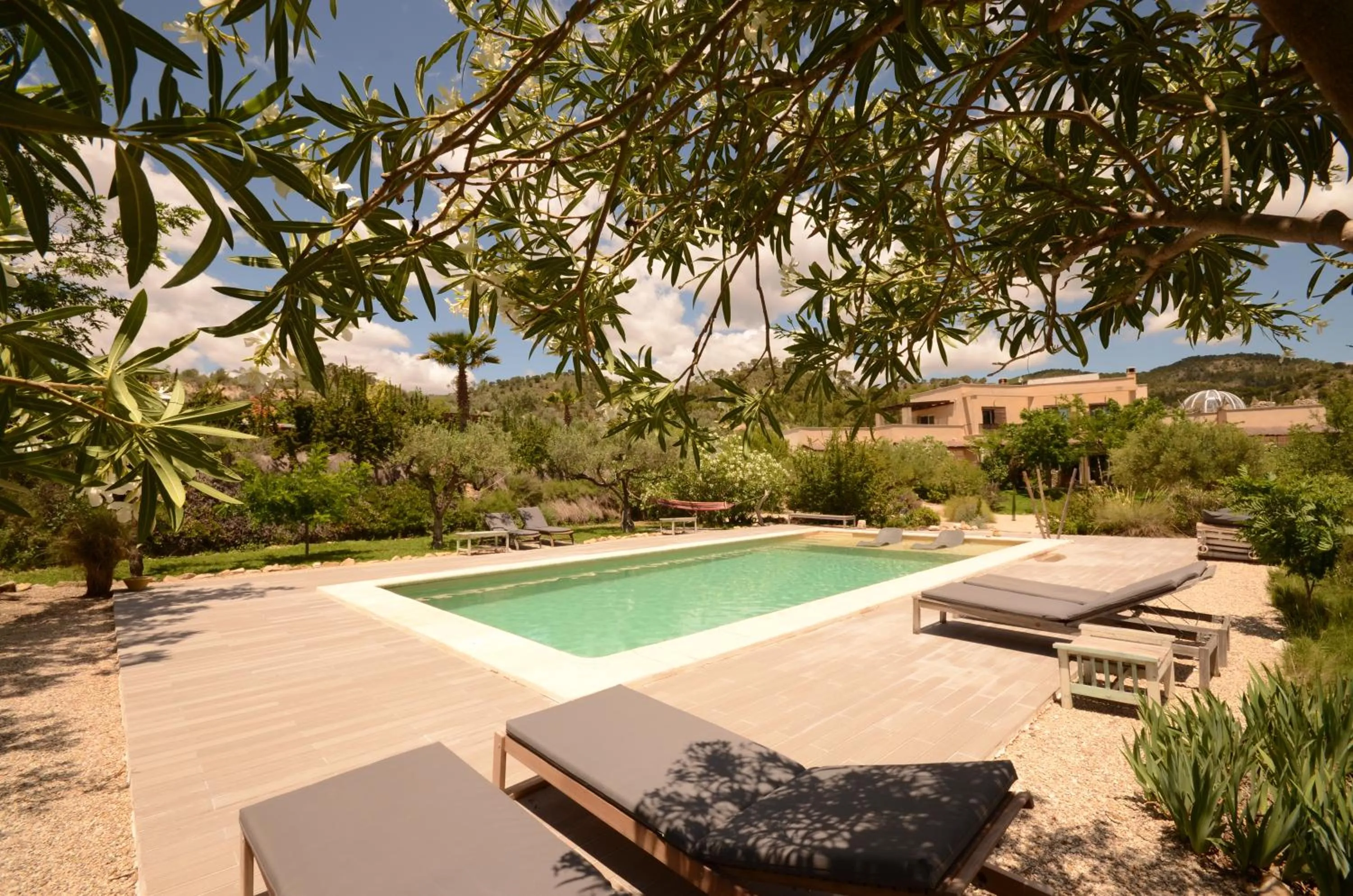 Natural landscape in El Pao Spa