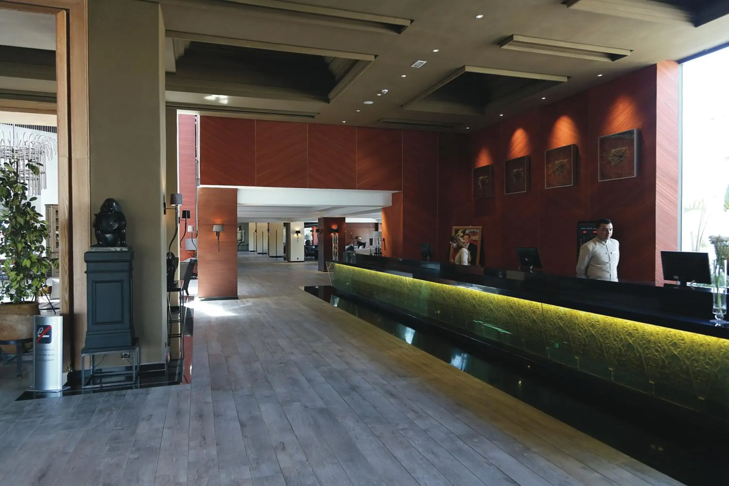 Lobby or reception in Hotel Riu Tikida Beach - Adults Only - All inclusive Lobby or reception in Hotel Riu Tikida Beach - Adults Only - All inclusive