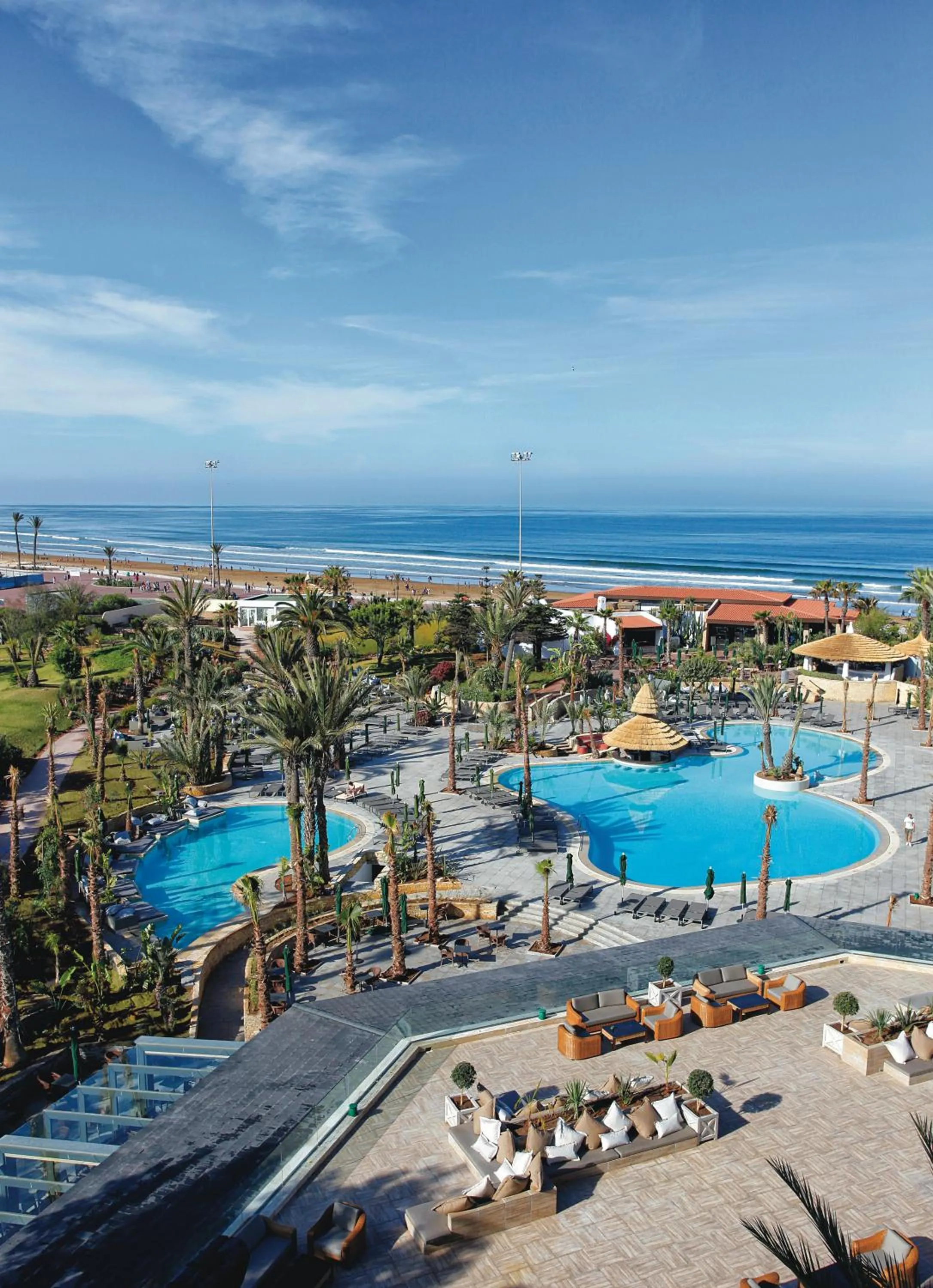 Bird's eye view in Hotel Riu Tikida Beach - Adults Only - All inclusive