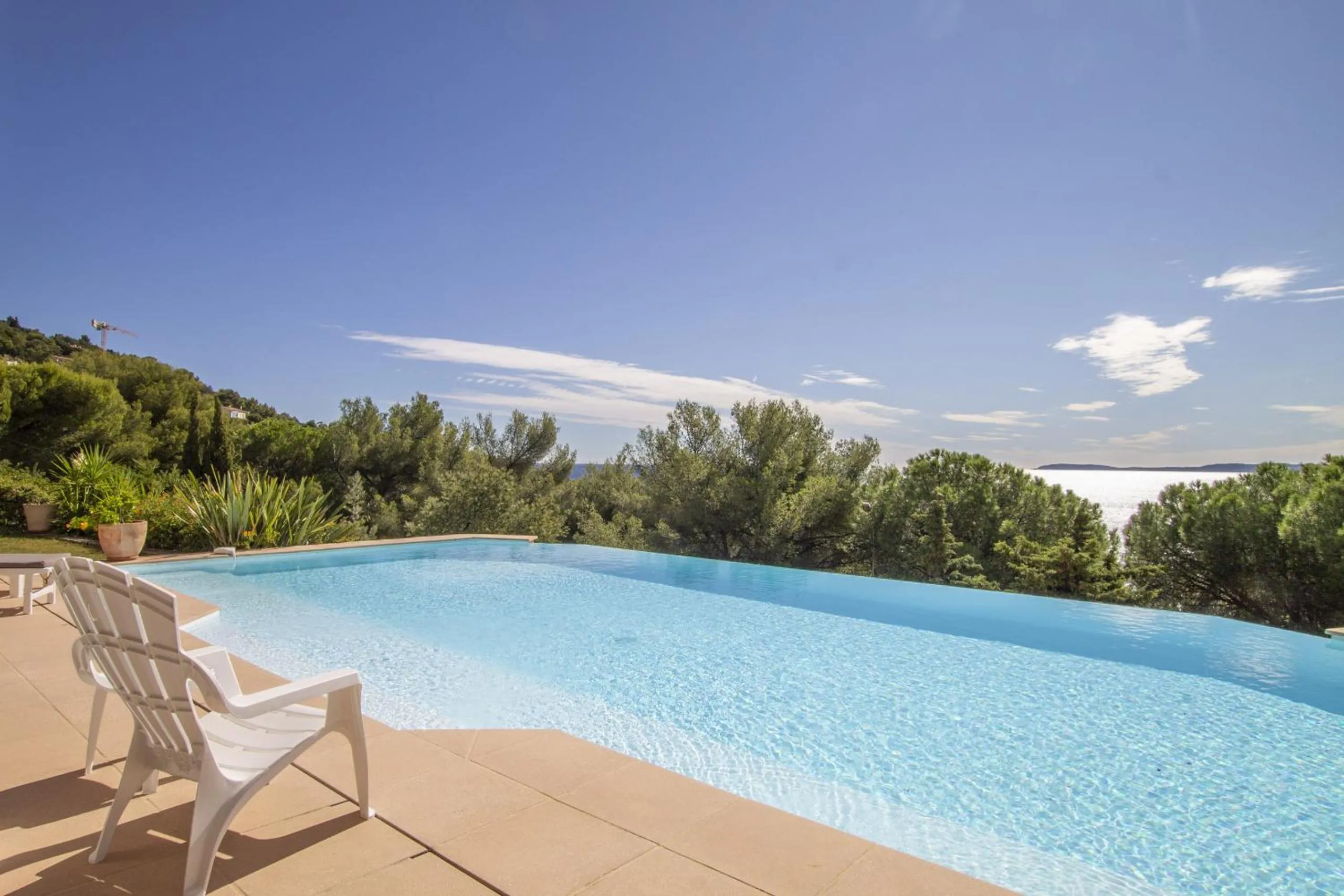 Swimming pool in Villa Lili Rose
