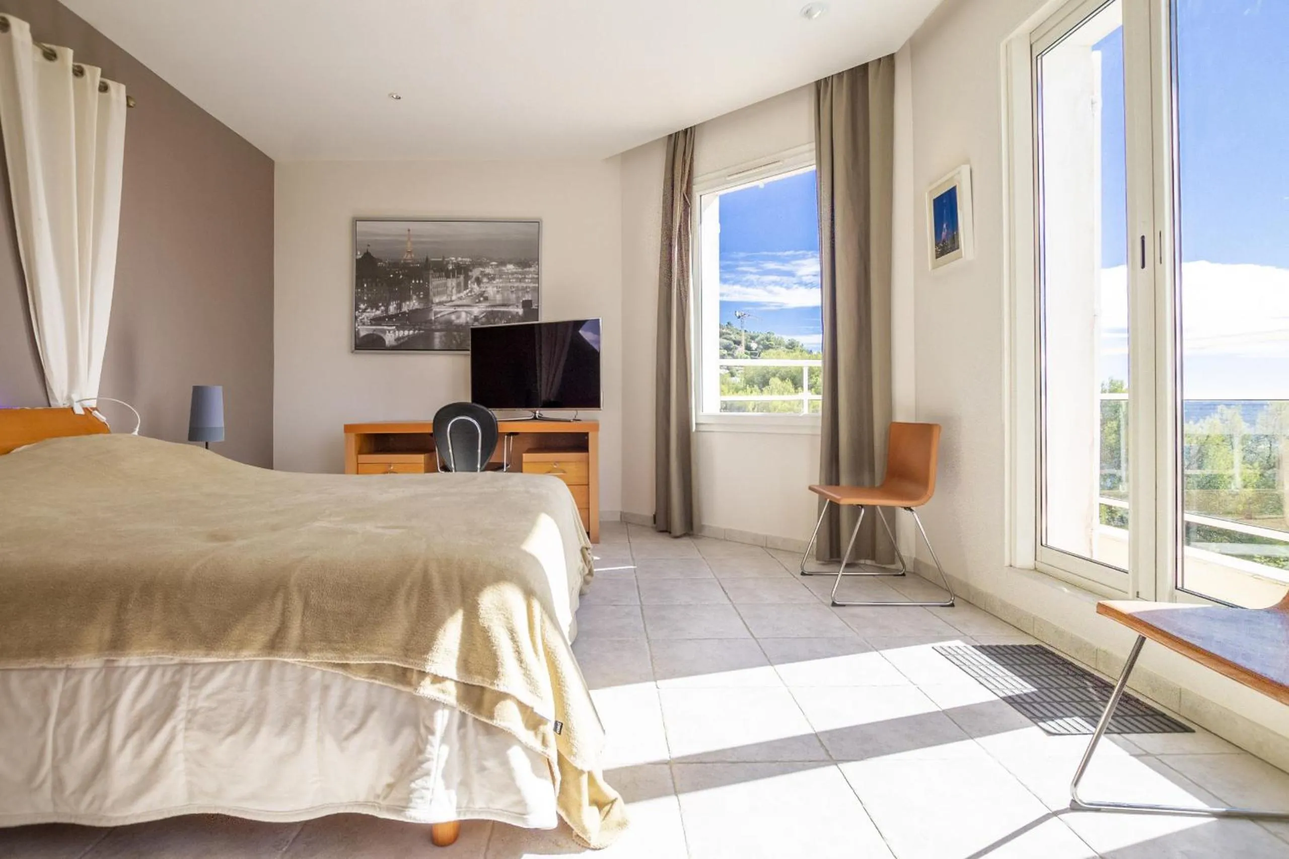 Bed in Villa Lili Rose