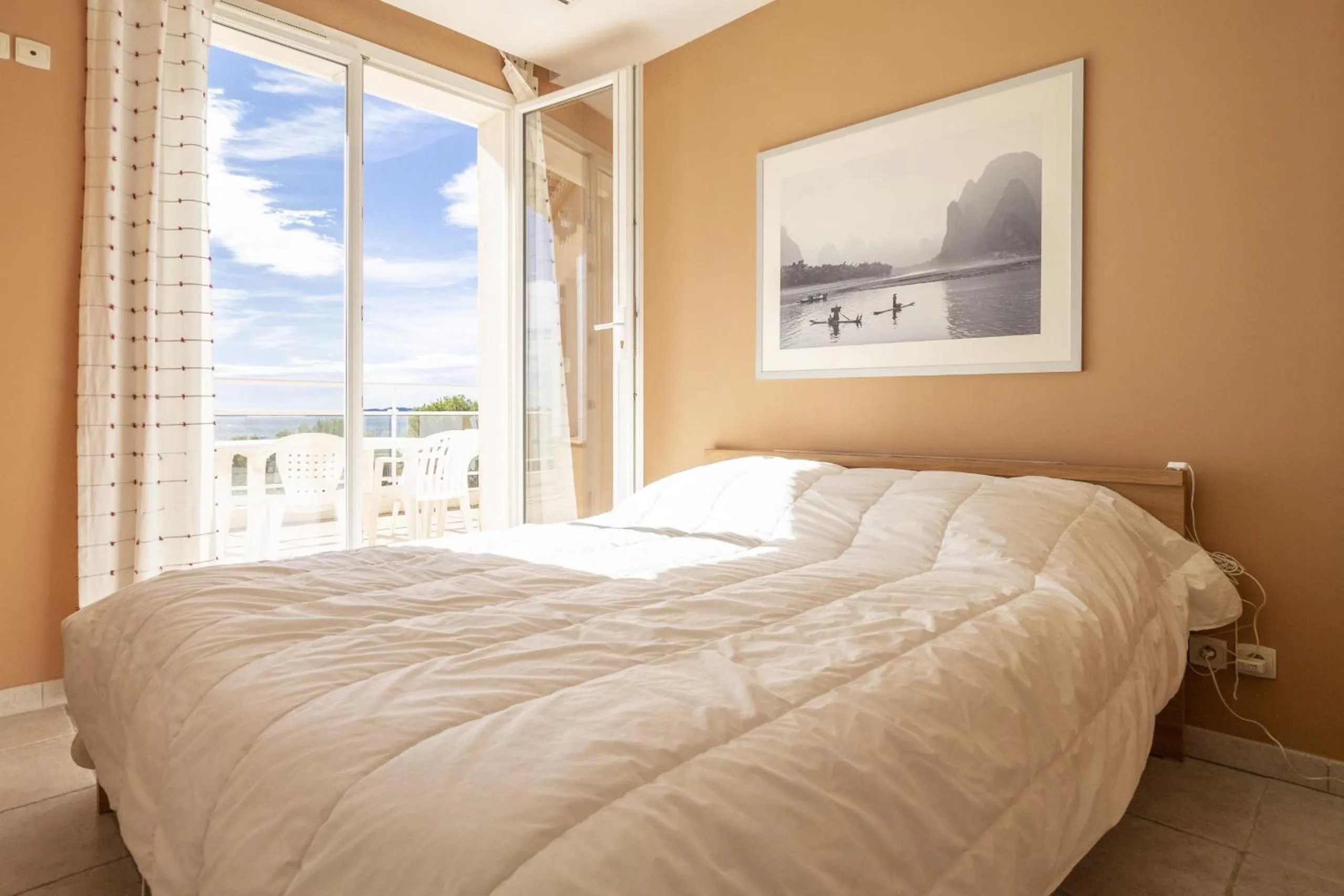Bed in Villa Lili Rose