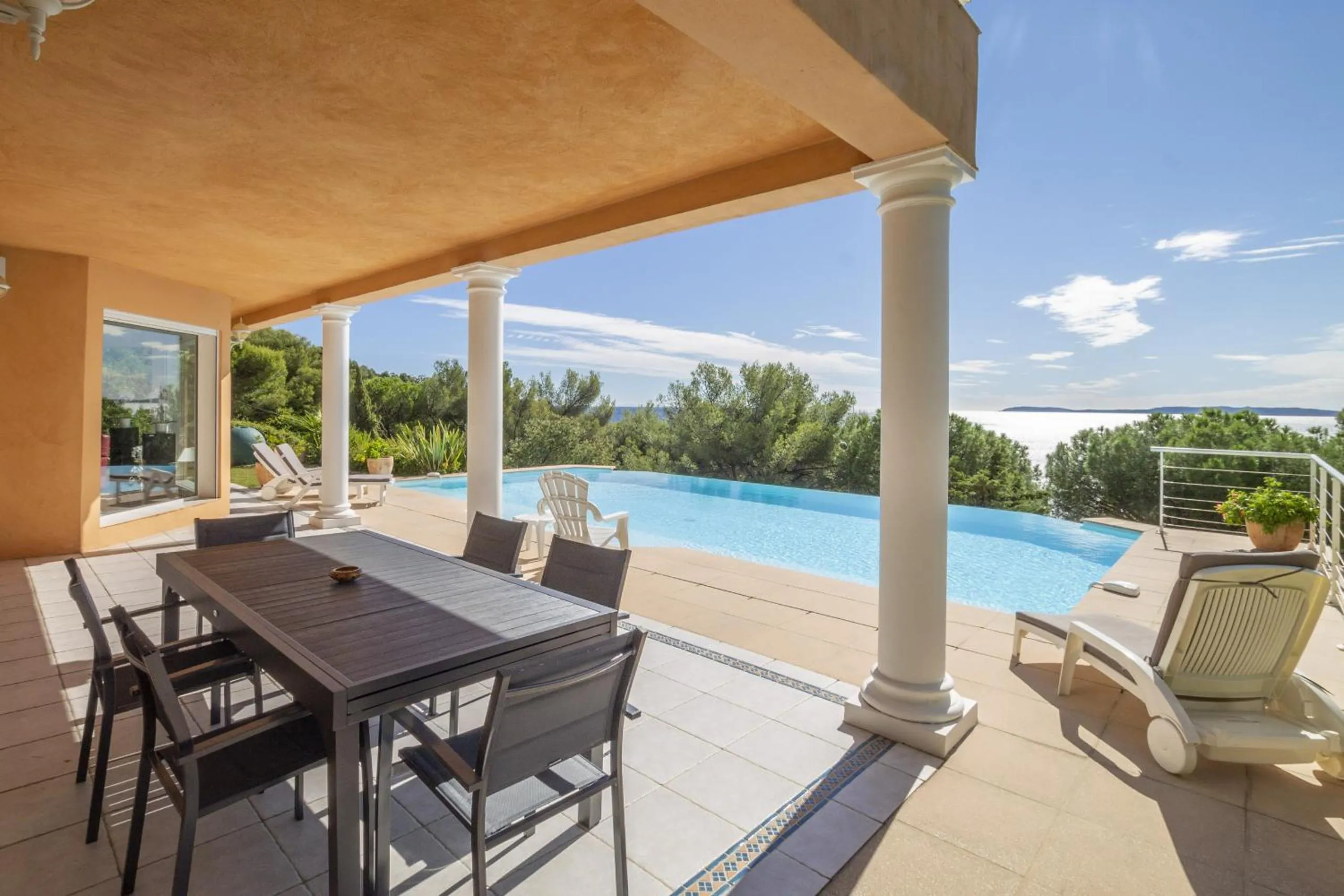 Balcony/Terrace in Villa Lili Rose