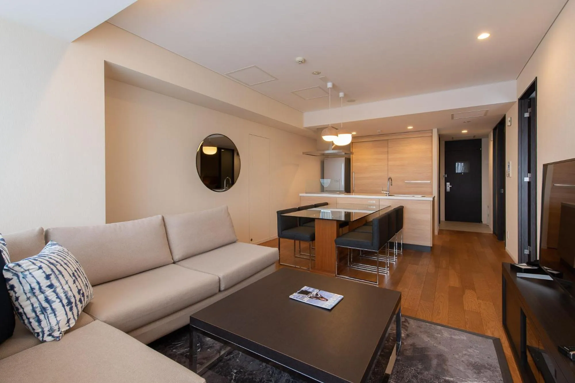 Living room in Chatrium Niseko Japan