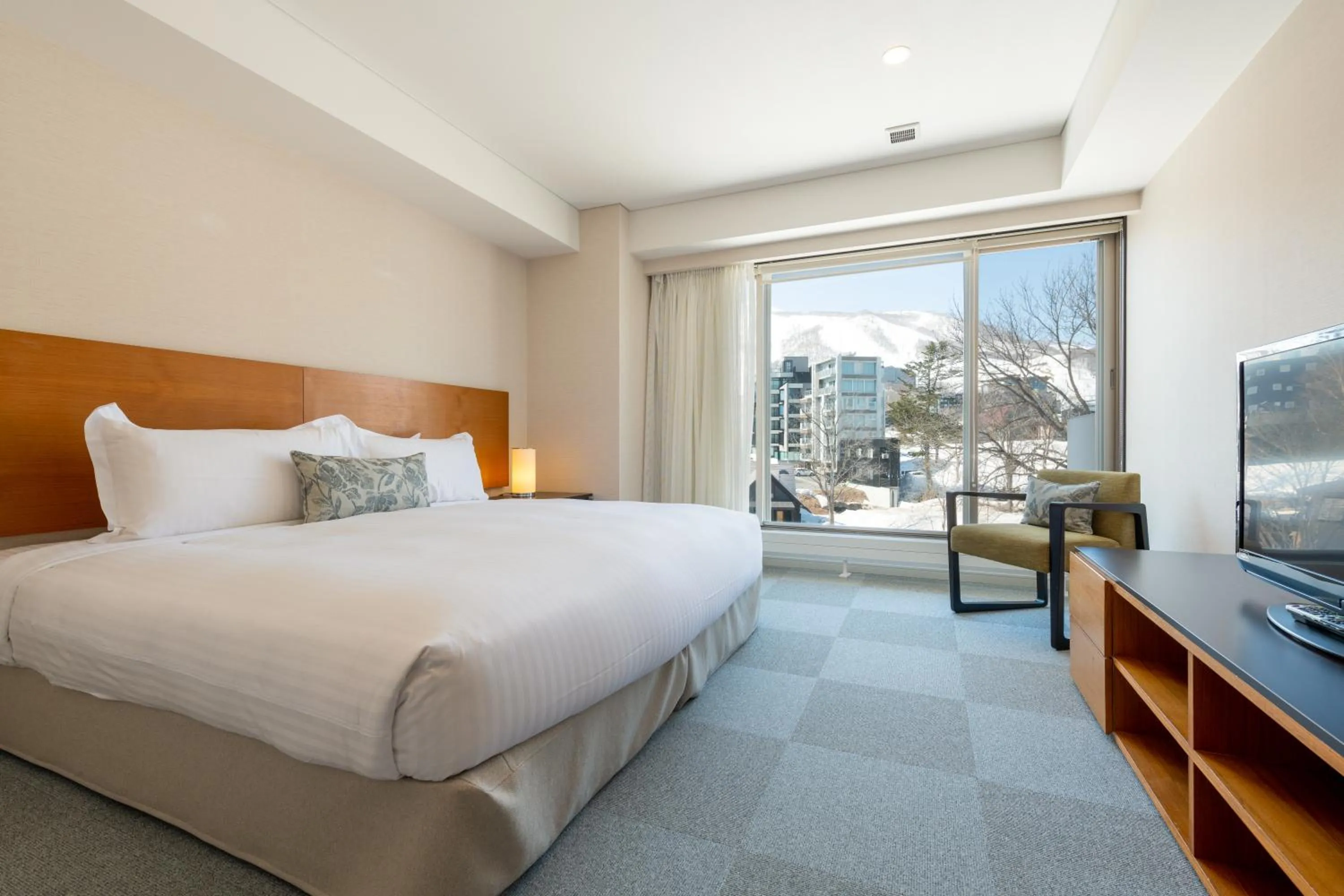 Bedroom, Bed in Chatrium Niseko Japan