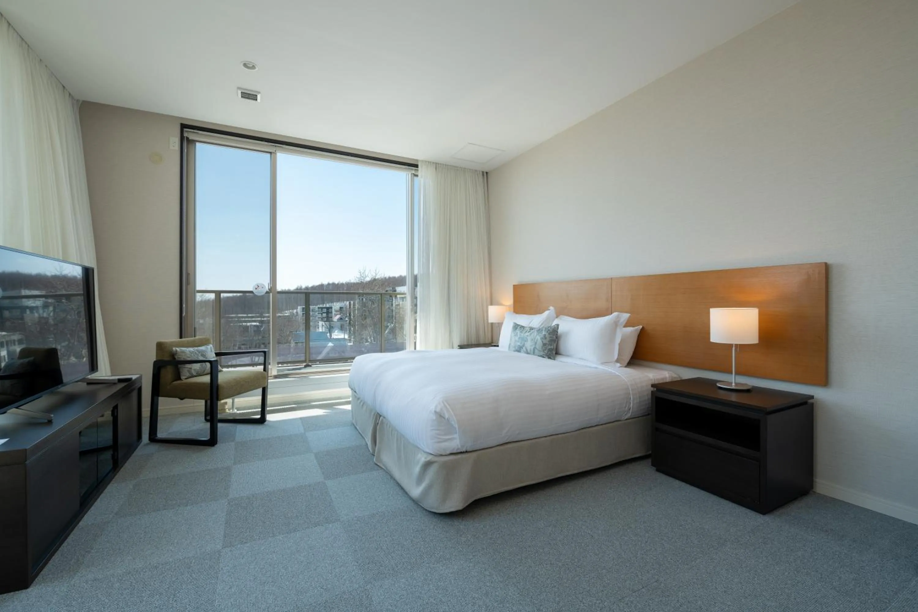 Bedroom, Bed in Chatrium Niseko Japan