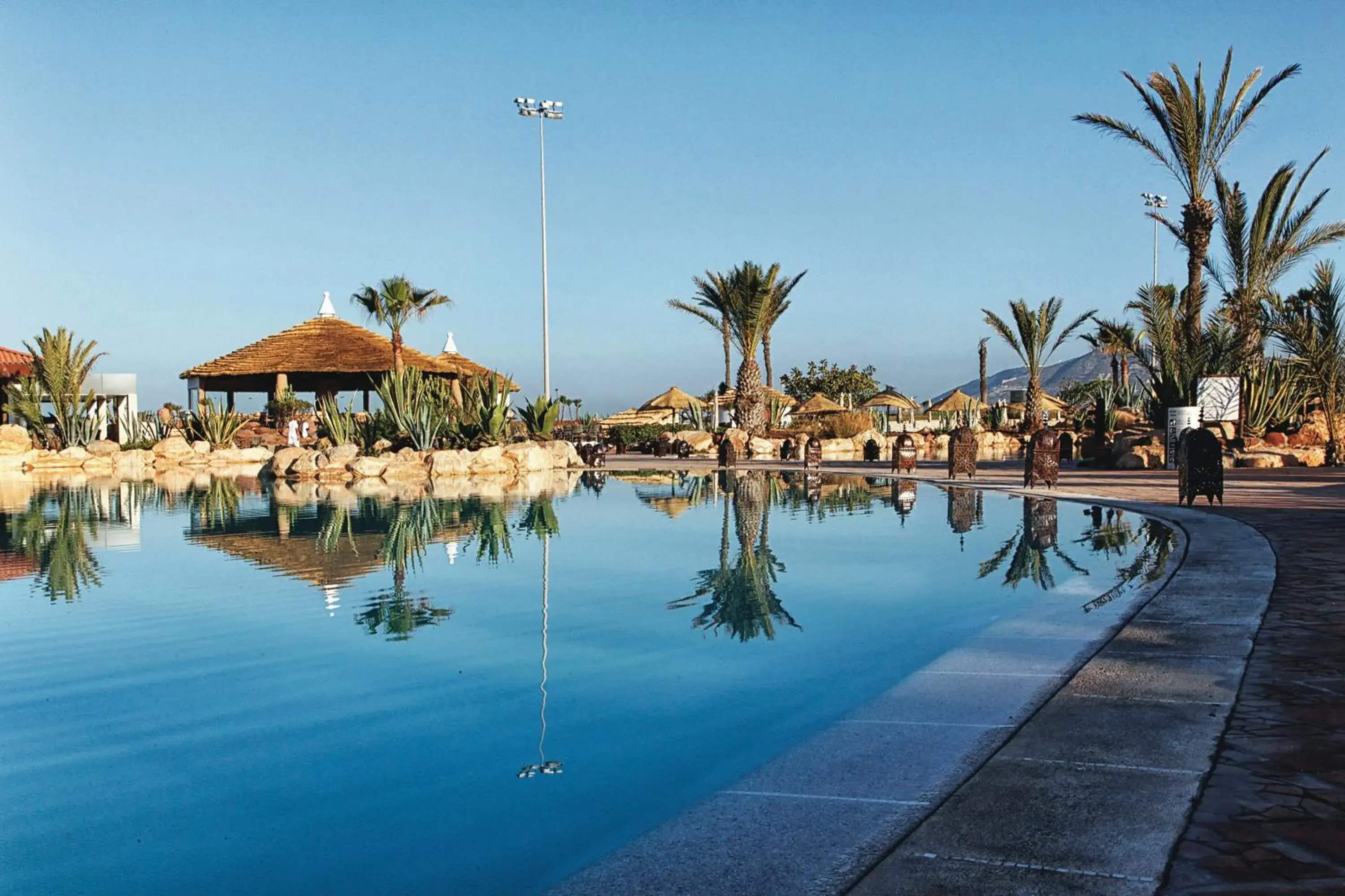 Swimming pool in Hotel Riu Tikida Dunas - All inclusive Swimming pool in Hotel Riu Tikida Dunas - All inclusive