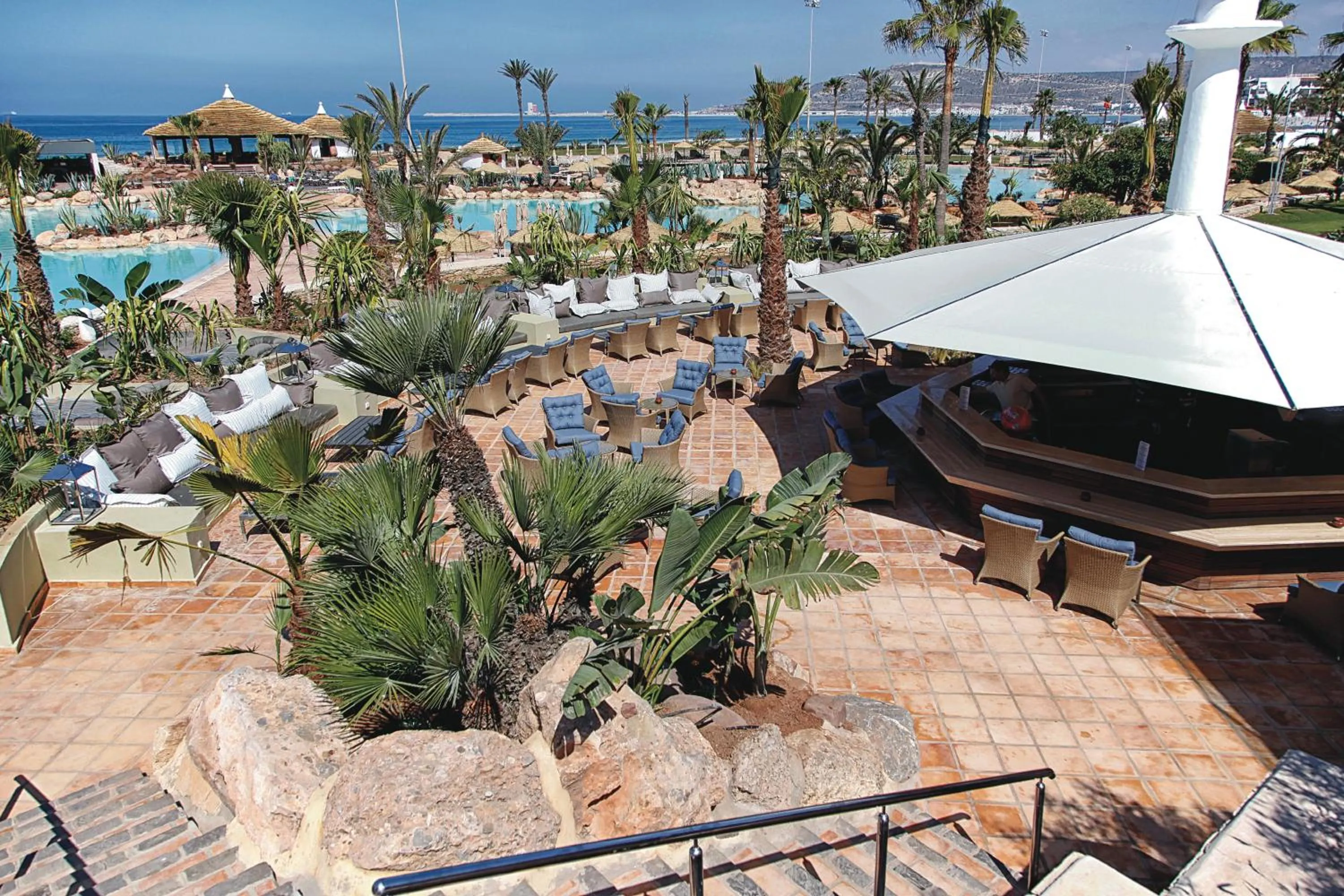 Bird's eye view in Hotel Riu Tikida Dunas - All inclusive