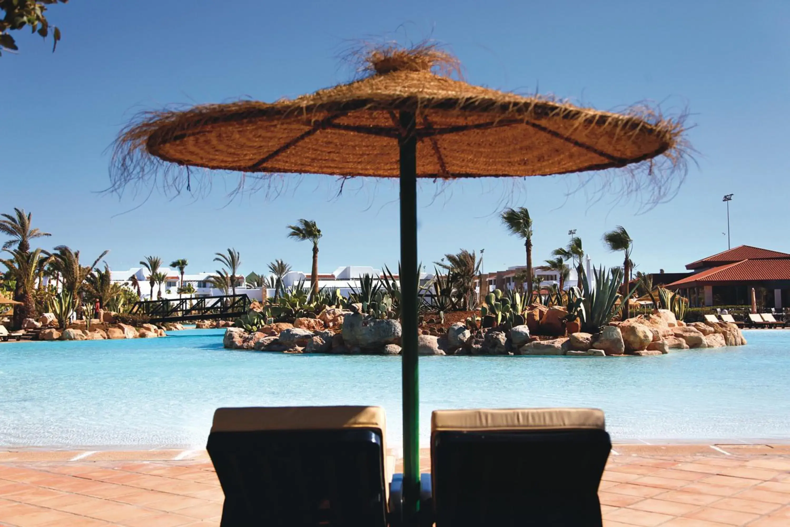 Swimming pool in Hotel Riu Tikida Dunas - All inclusive Swimming pool in Hotel Riu Tikida Dunas - All inclusive