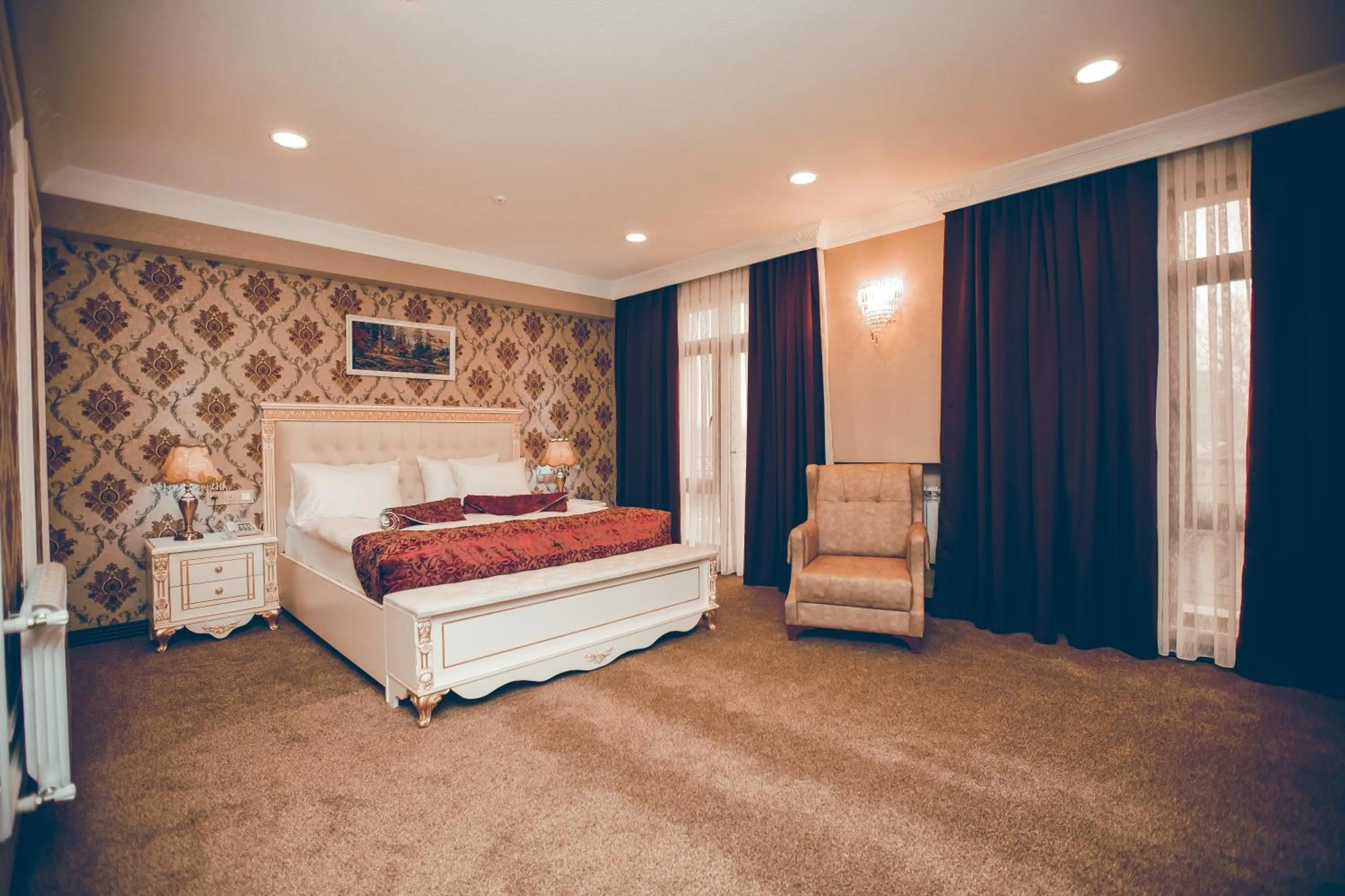 Photo of the whole room, Bed in Baku Hotel Ganja