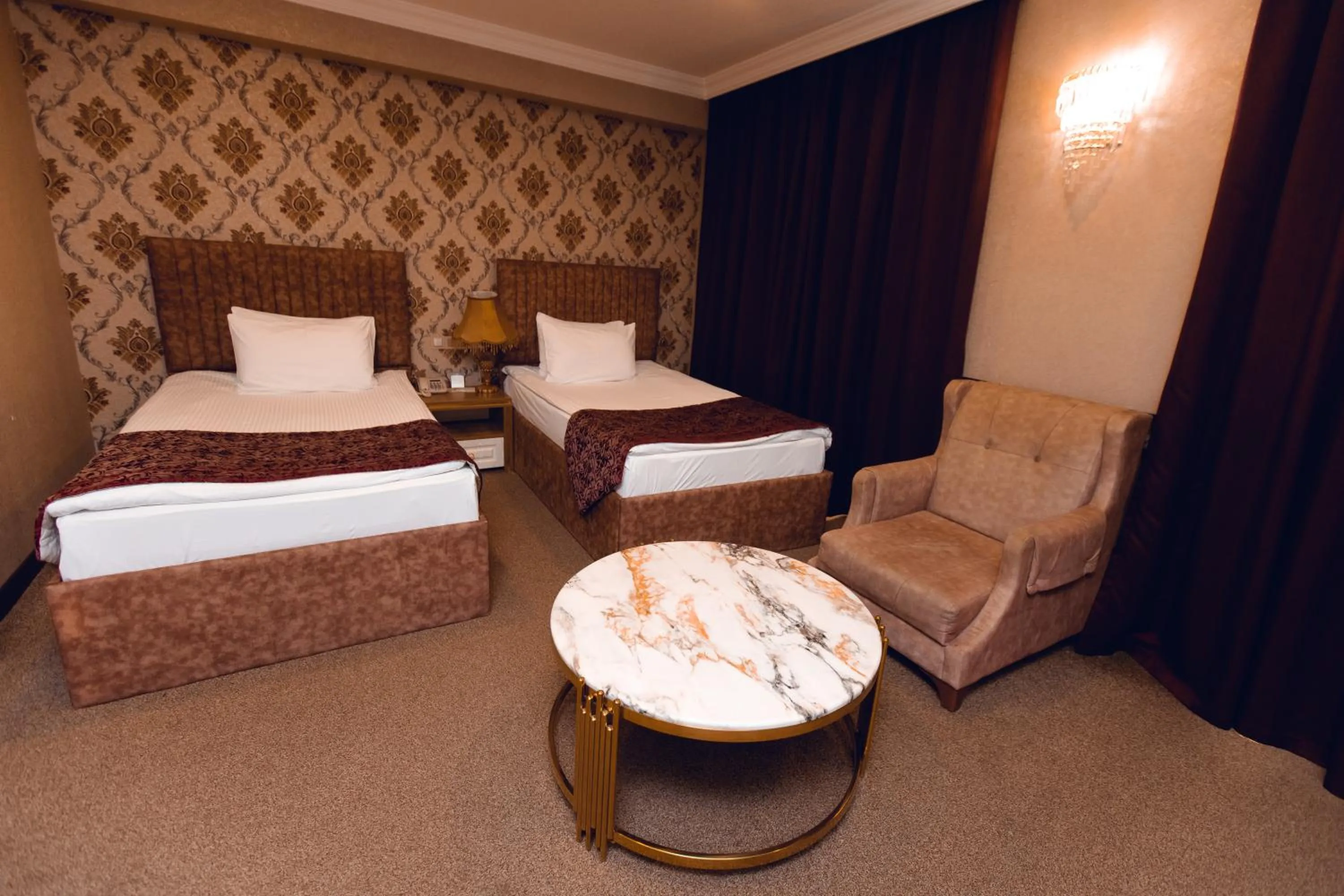 Photo of the whole room, Bed in Baku Hotel Ganja