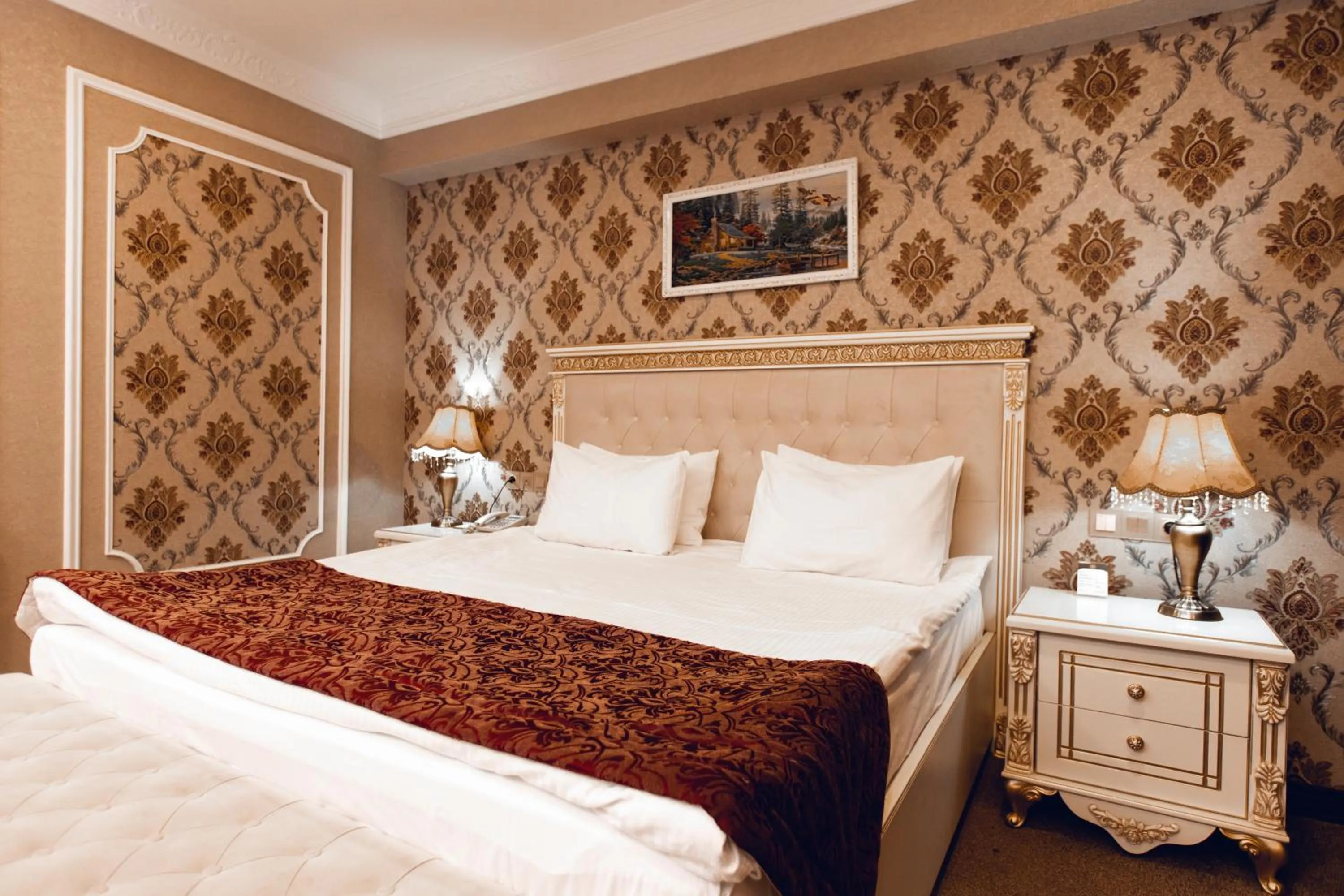 Bed in Baku Hotel Ganja