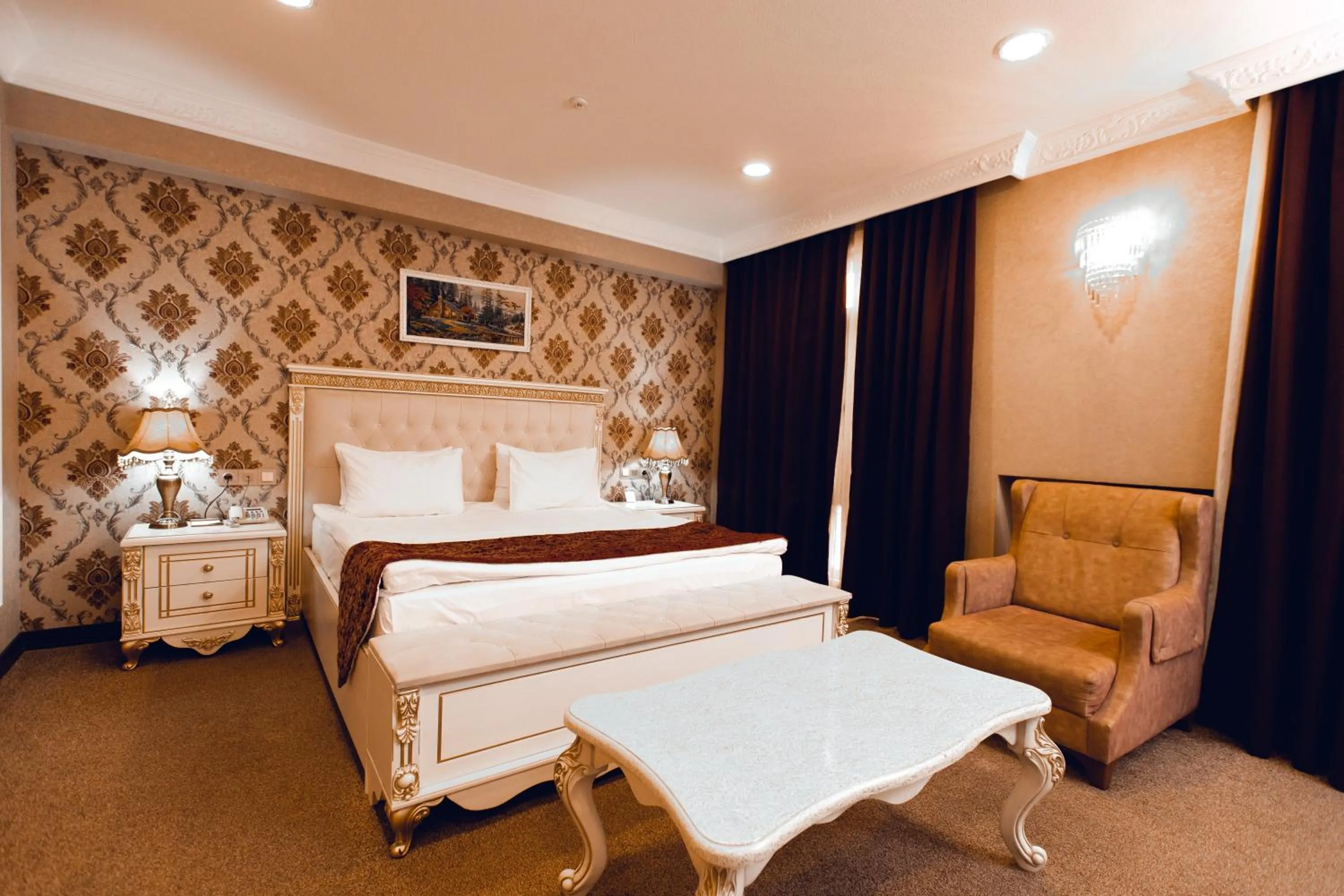 Photo of the whole room, Bed in Baku Hotel Ganja