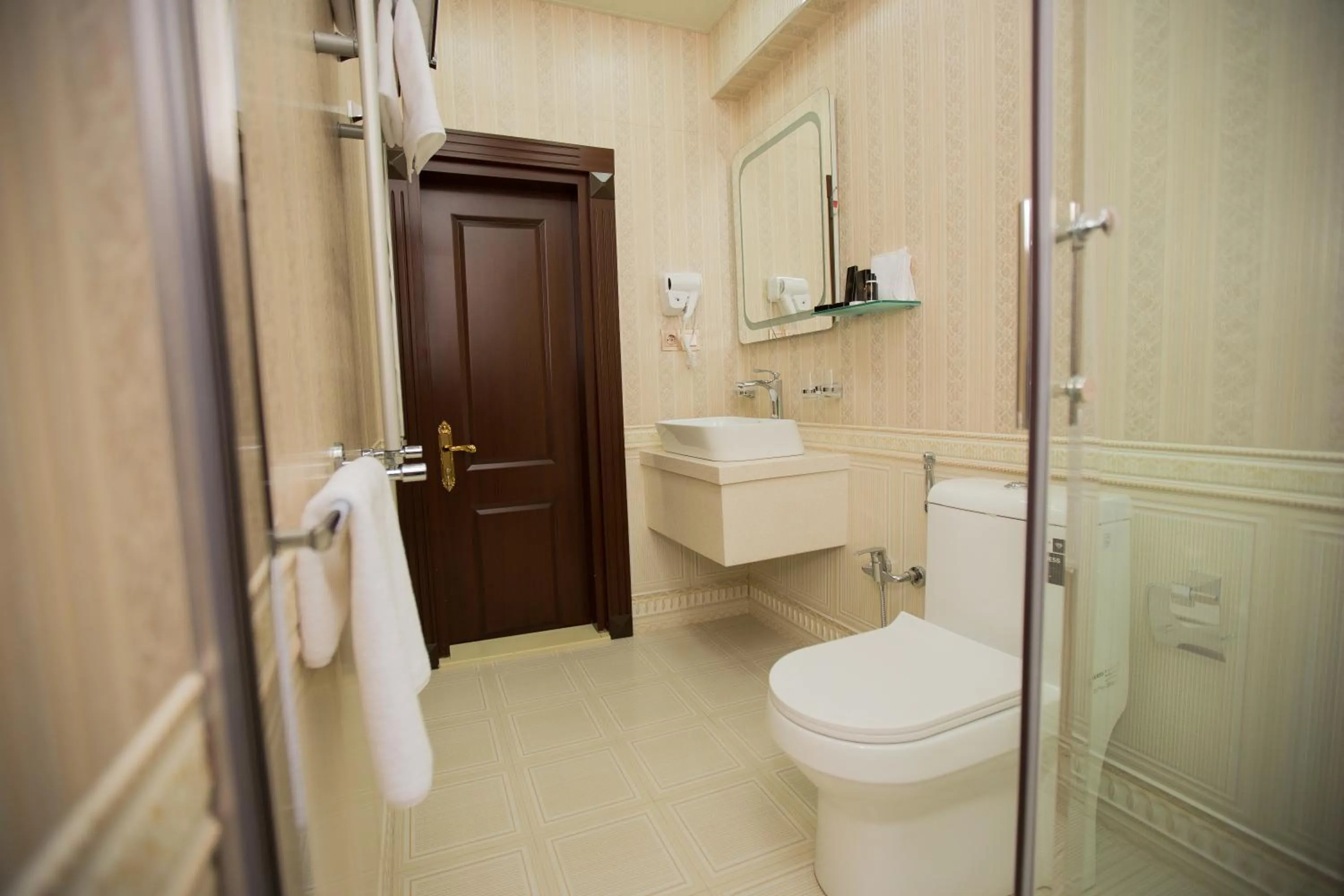 Toilet in Baku Hotel Ganja