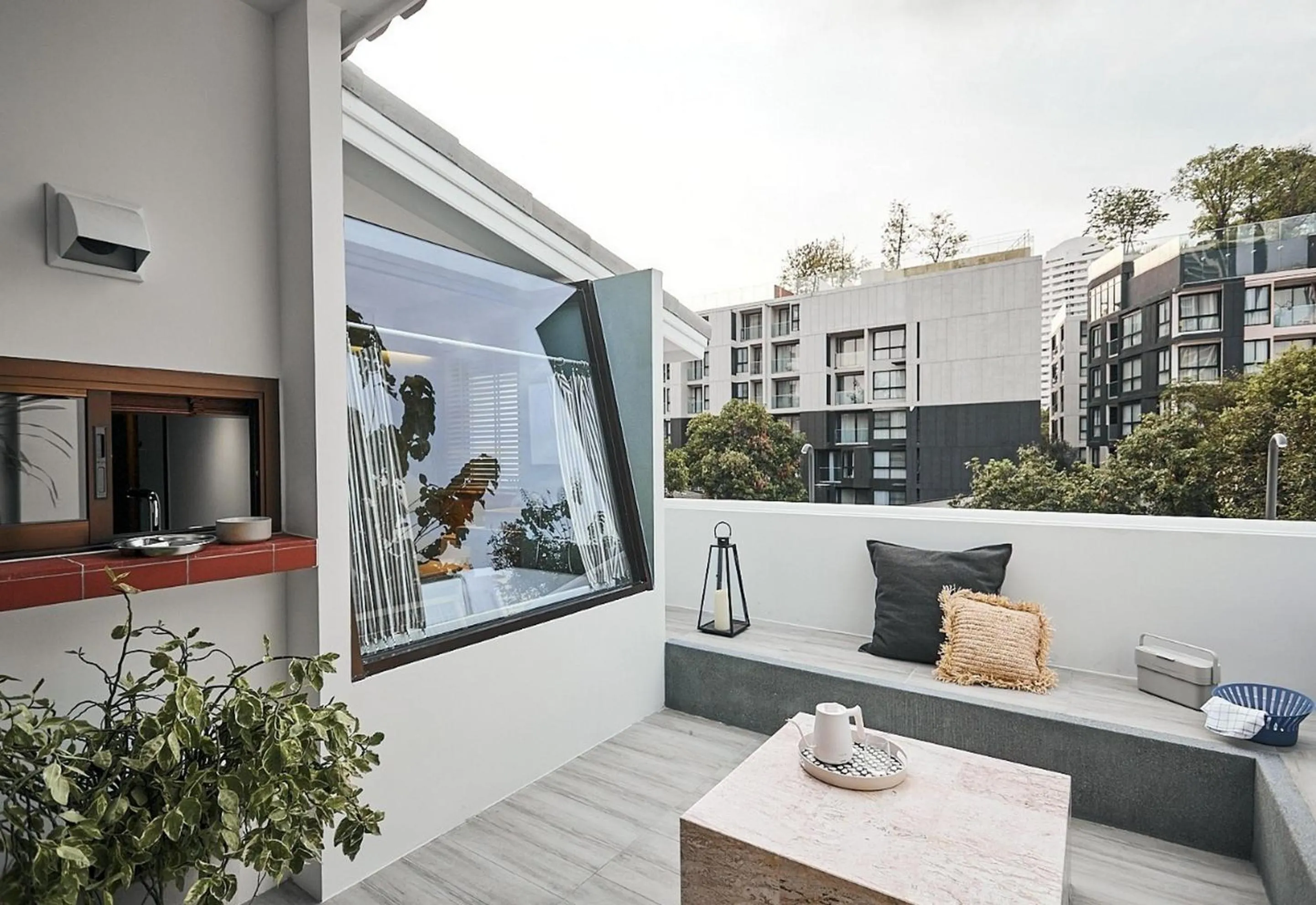 Balcony/Terrace in B House 49 Bangkok