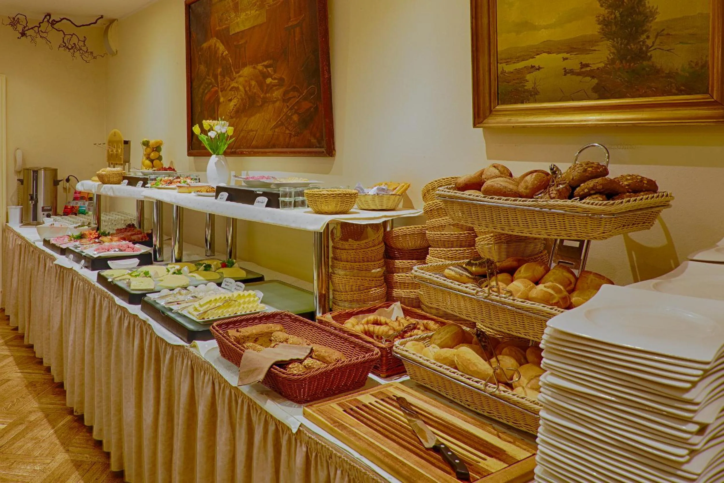 Buffet breakfast in Meeressterne Hotel Forsthaus Damerow