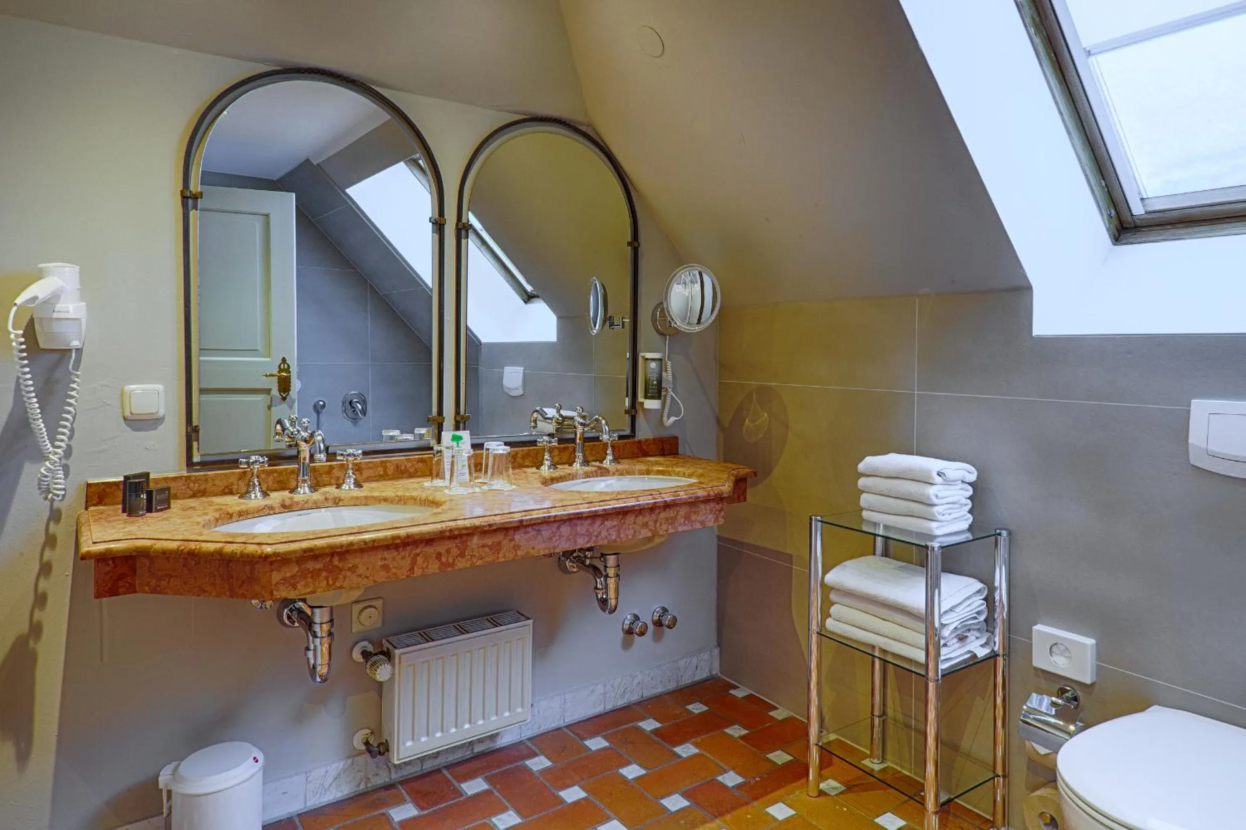 Bathroom in Meeressterne Hotel Forsthaus Damerow