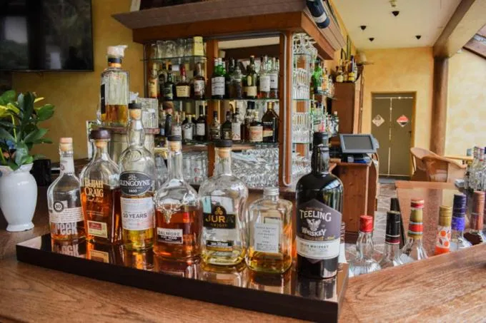 Lounge or bar in Meeressterne Hotel Forsthaus Damerow