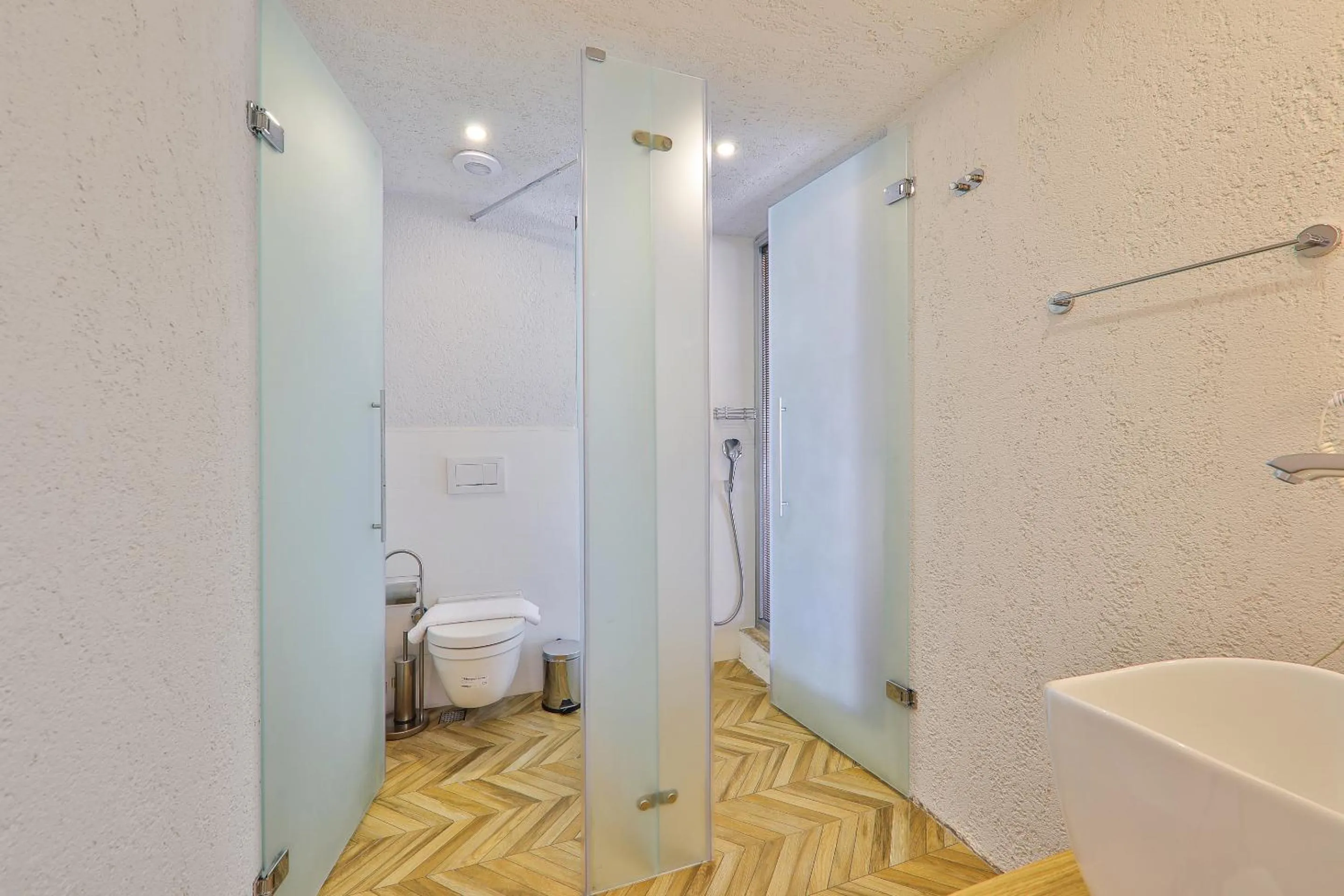 Toilet in Atalante Hotel