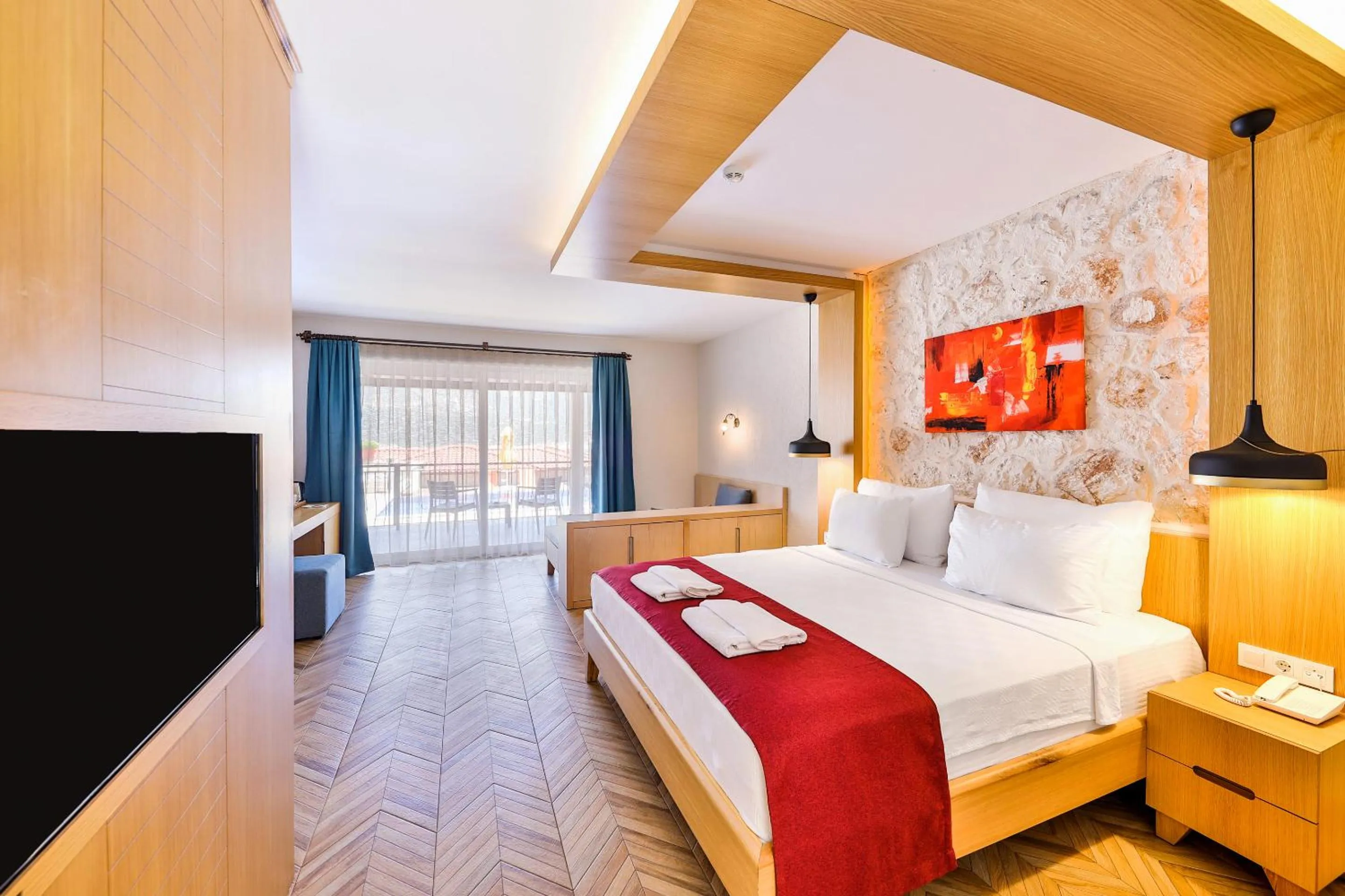 Photo of the whole room in Atalante Hotel