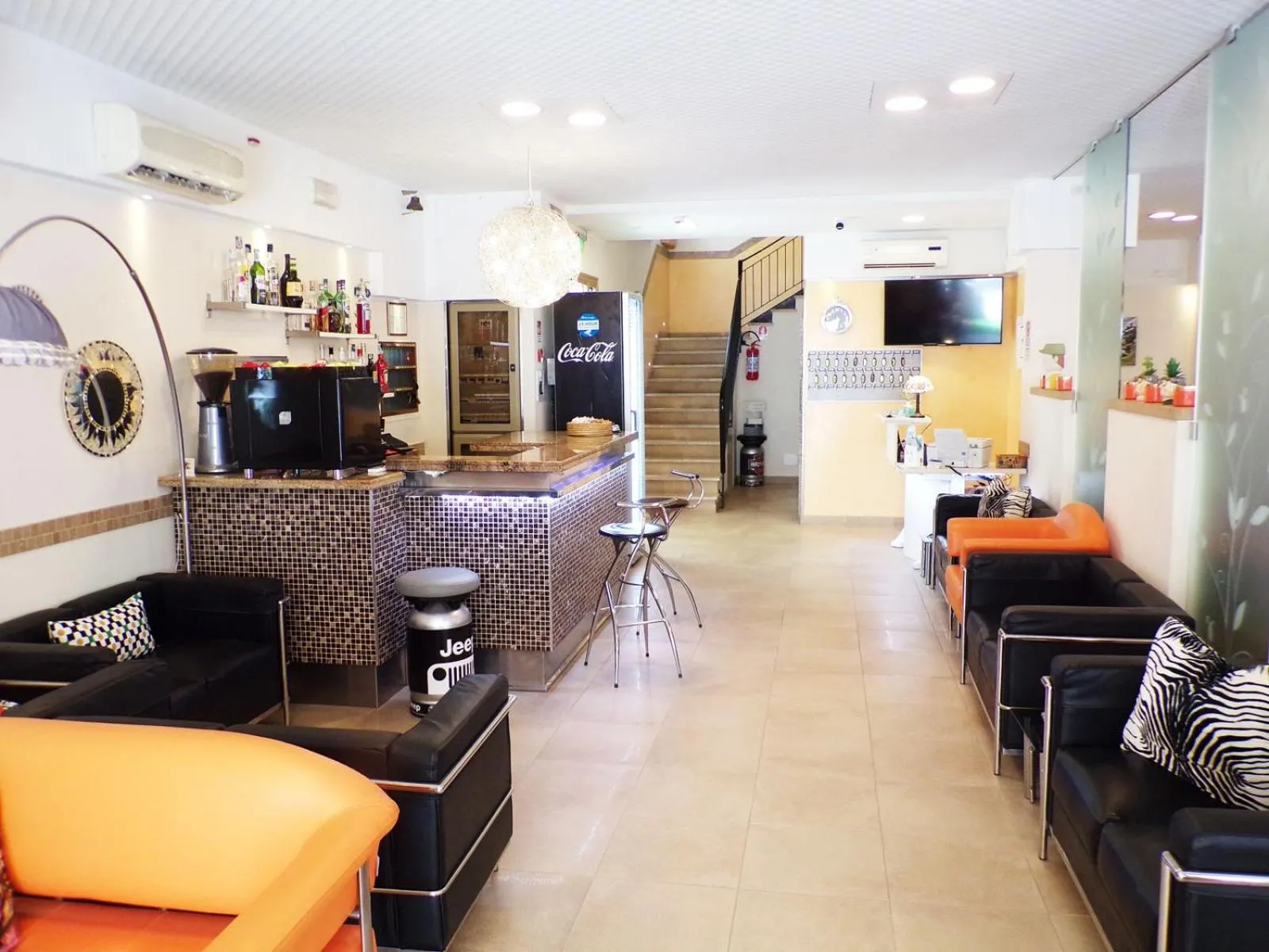 Lounge or bar in Hotel Graziella Mare