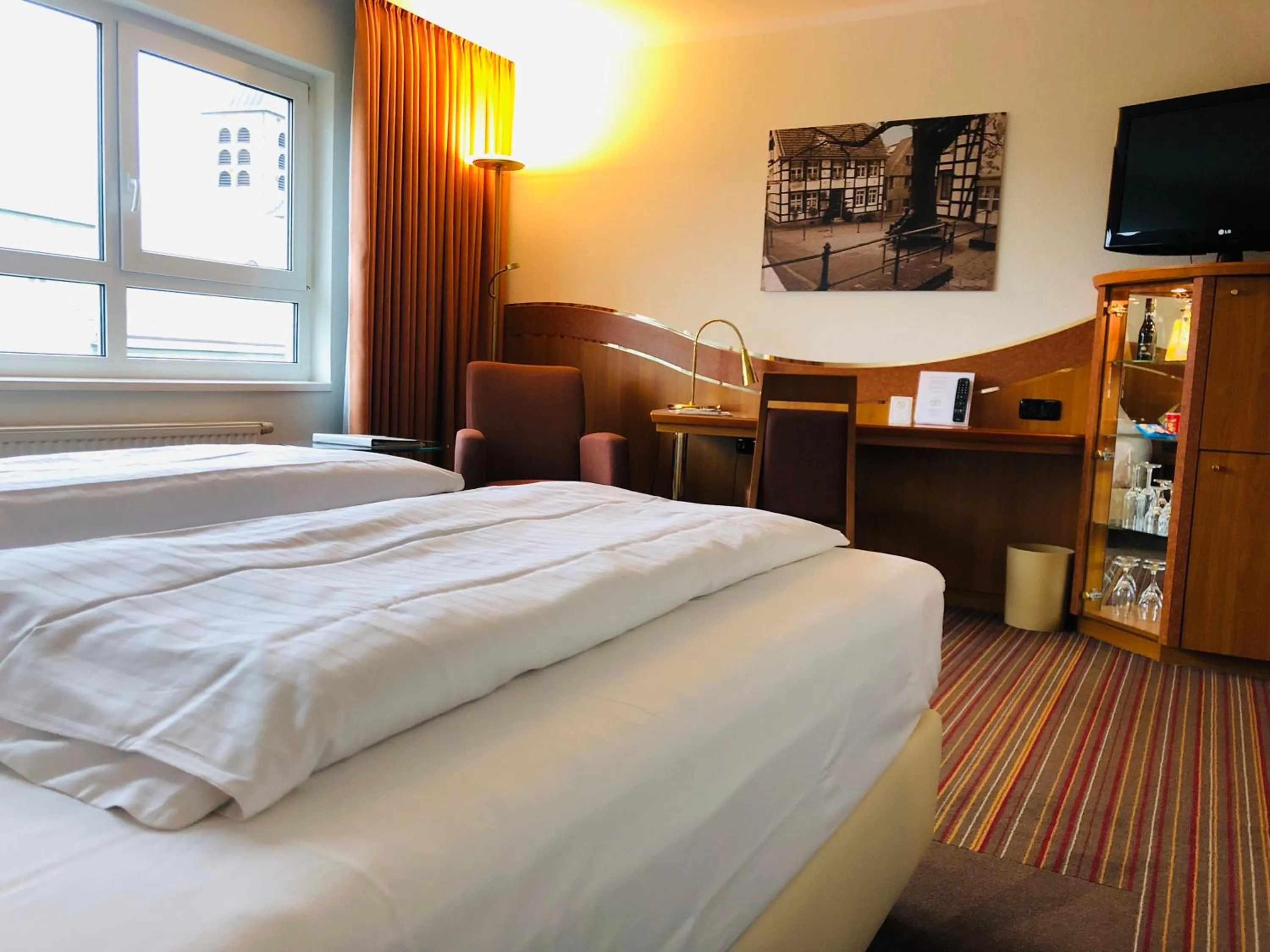 Bed in Ringhotel Katharinen Hof